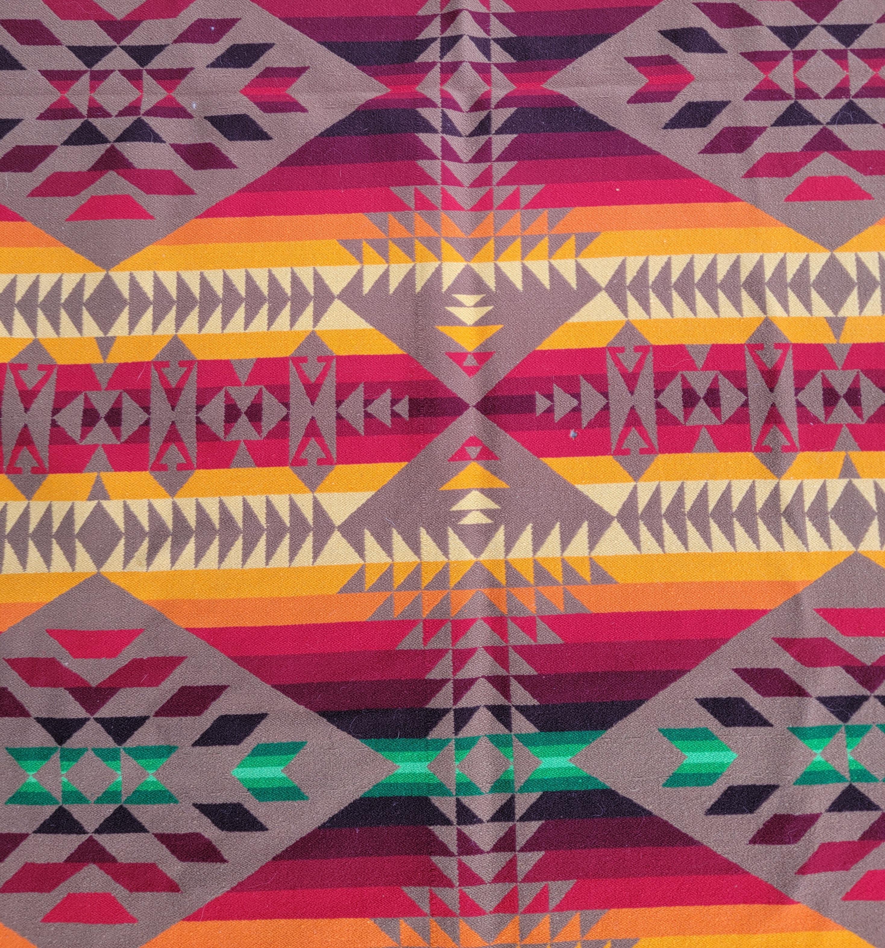 pendleton pink blanket