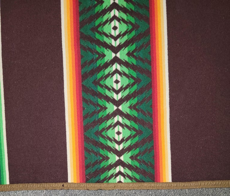 American Pendleton Cayuse Indian Design Camp Blanket For Sale