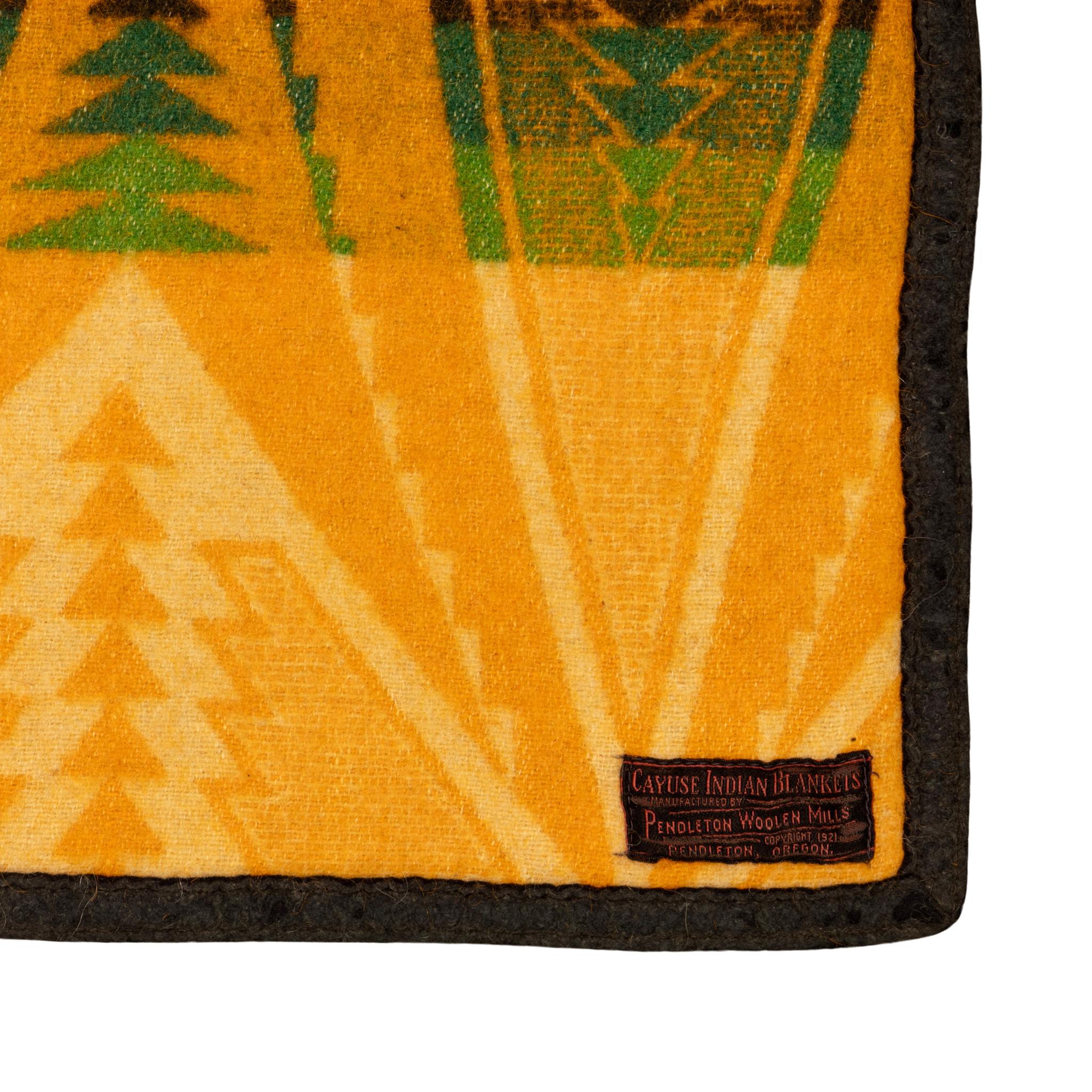 American Pendleton Cayuse Wool Trade Blanket For Sale