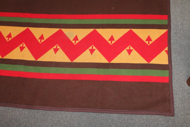 Pendleton Indian Design Camp Blanket at 1stDibs pendleton camp