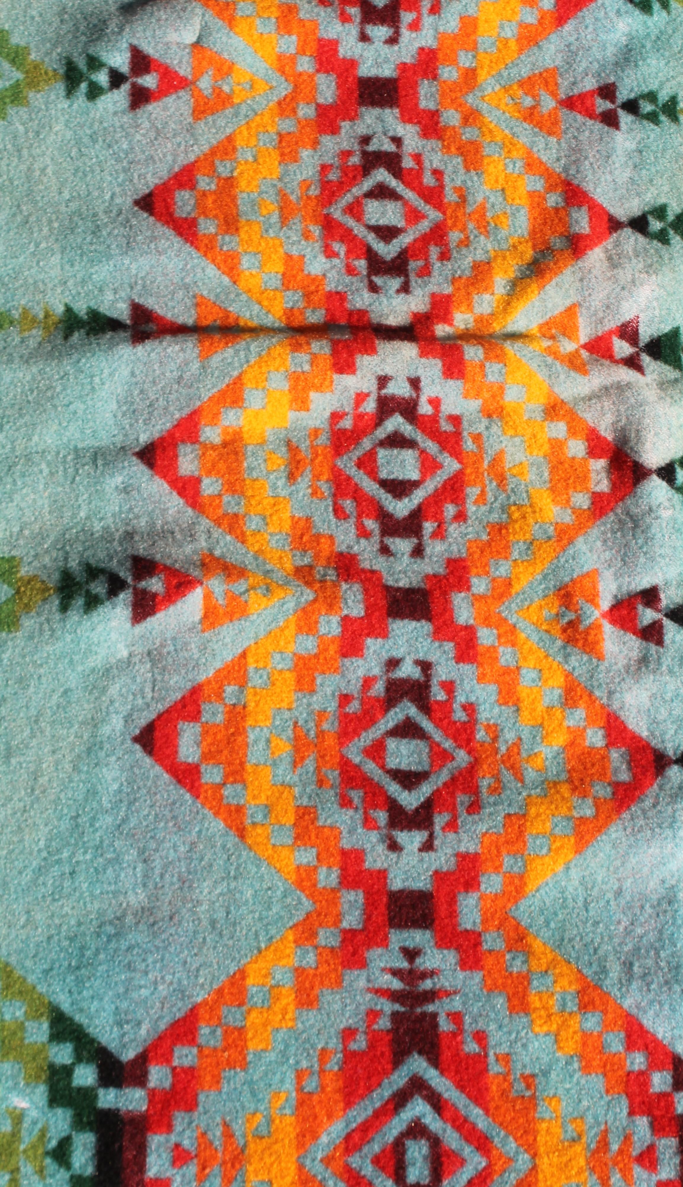 Wool Pendleton Indian Design Camp Blanket