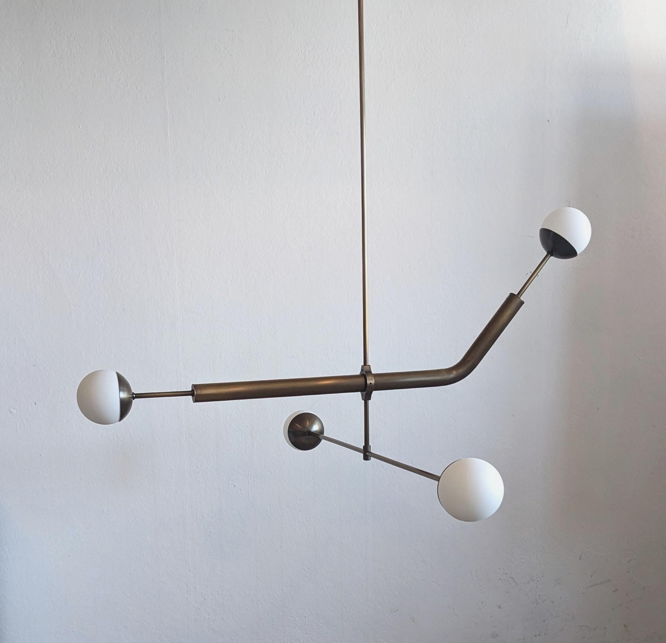 Pendnet light 020.2 en acabado Bronce oscuro Siglo XXI y contemporáneo en venta