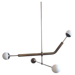 Pendnet light 020.2 en acabado Bronce oscuro
