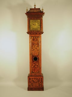 English column clock hour and half-hour chime. FABIAN ROBIN London. 18th 18th Century