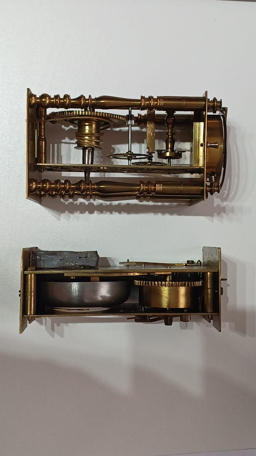 Pendola GIAPPONESE “SHAKU DOKEI” LEGNO “SHITAN” suoneria nel pendolo, tardo Edo in vendita 6