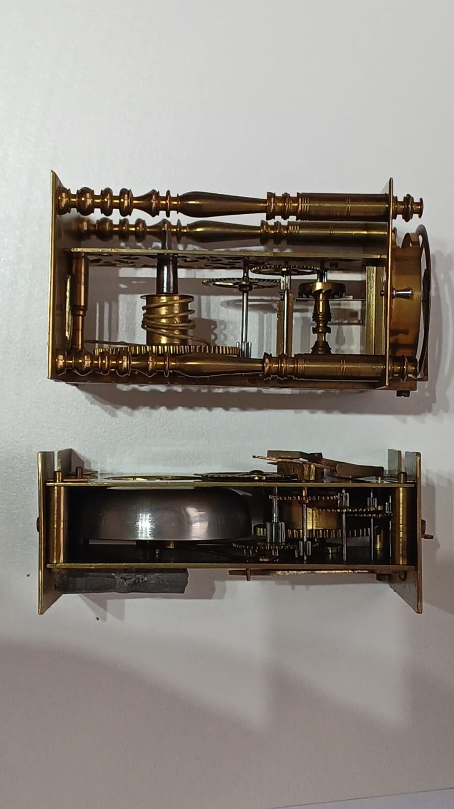 Pendola GIAPPONESE “SHAKU DOKEI” LEGNO “SHITAN” suoneria nel pendolo, tardo Edo in vendita 8