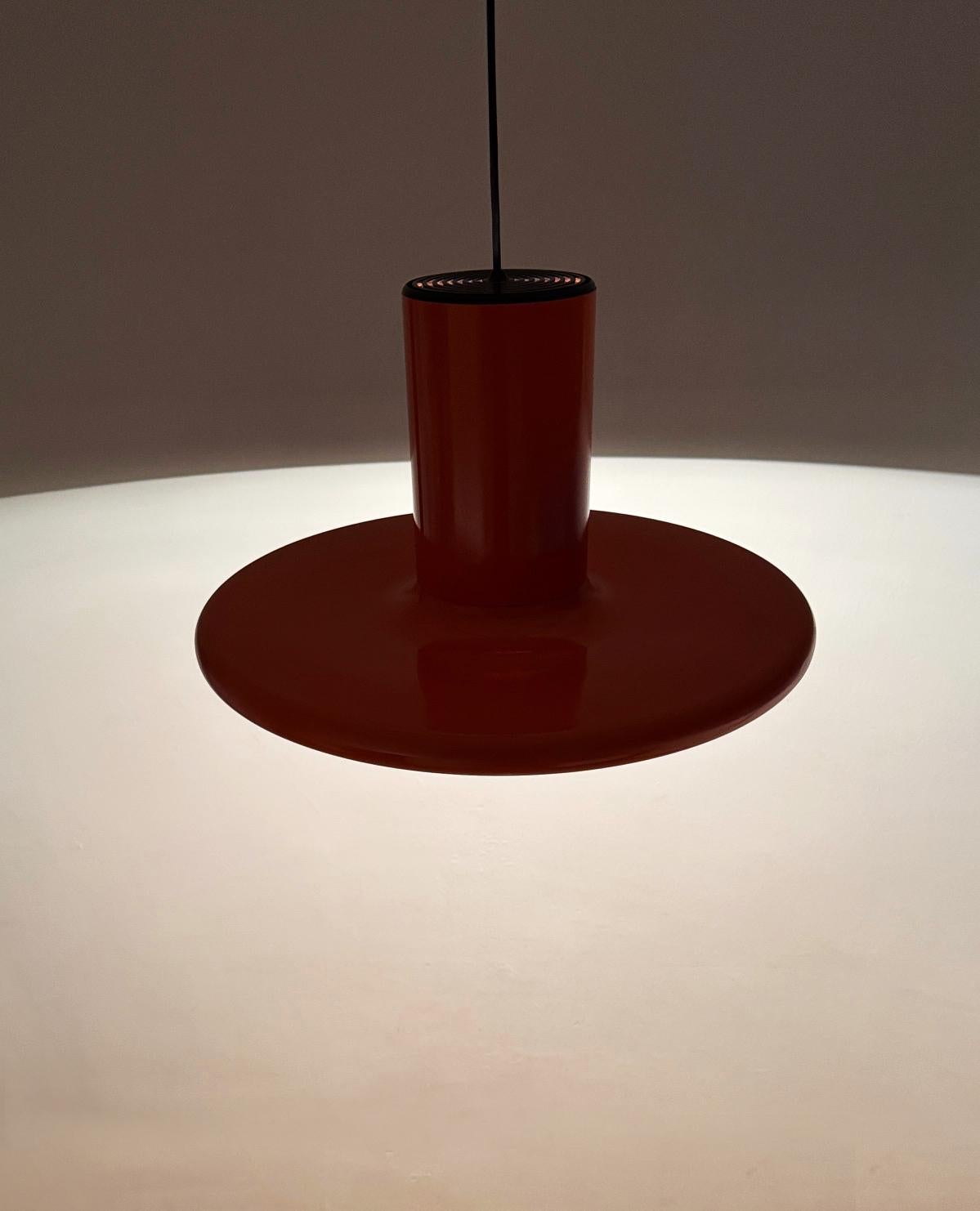 Metallo Lampada a sospensione Pendolita di Lita, Francia, anni '70 - A Space Age in vendita