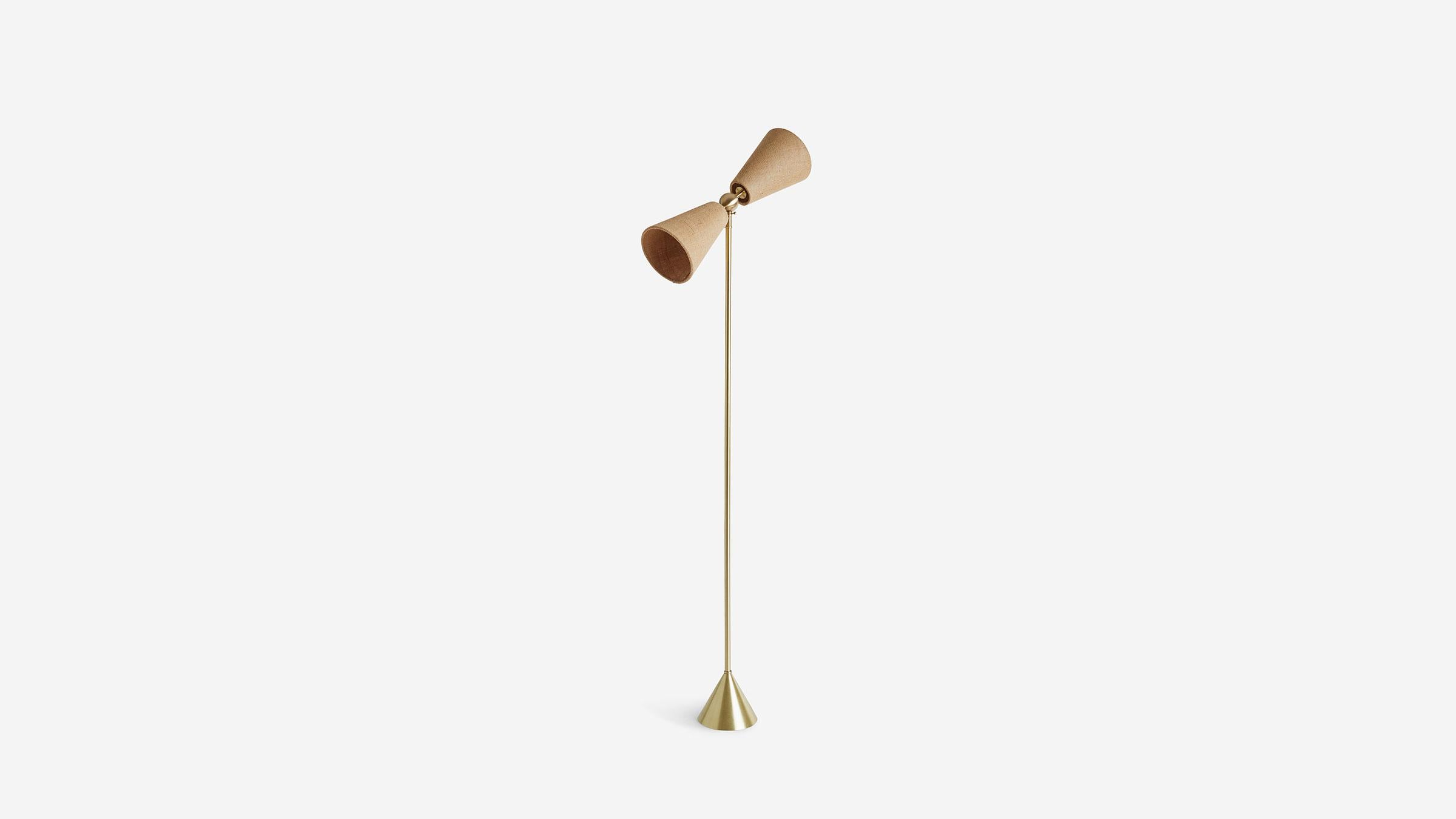 Pendolo Floor Lamp Small In New Condition For Sale In Hudson, NY