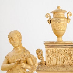 Pendule Clock, France, First Half of the 19th Century