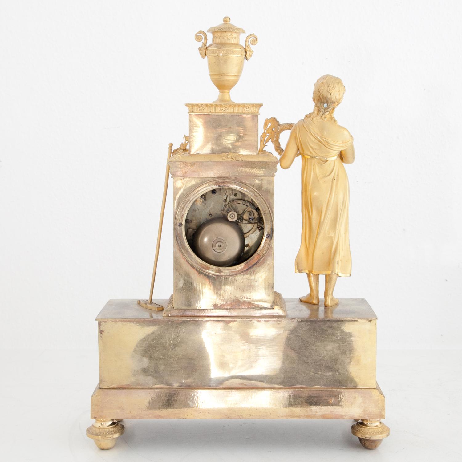 Pendule Clock, France, First Half of the 19th Century 1