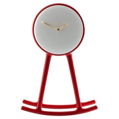 Horloge Pendule rouge