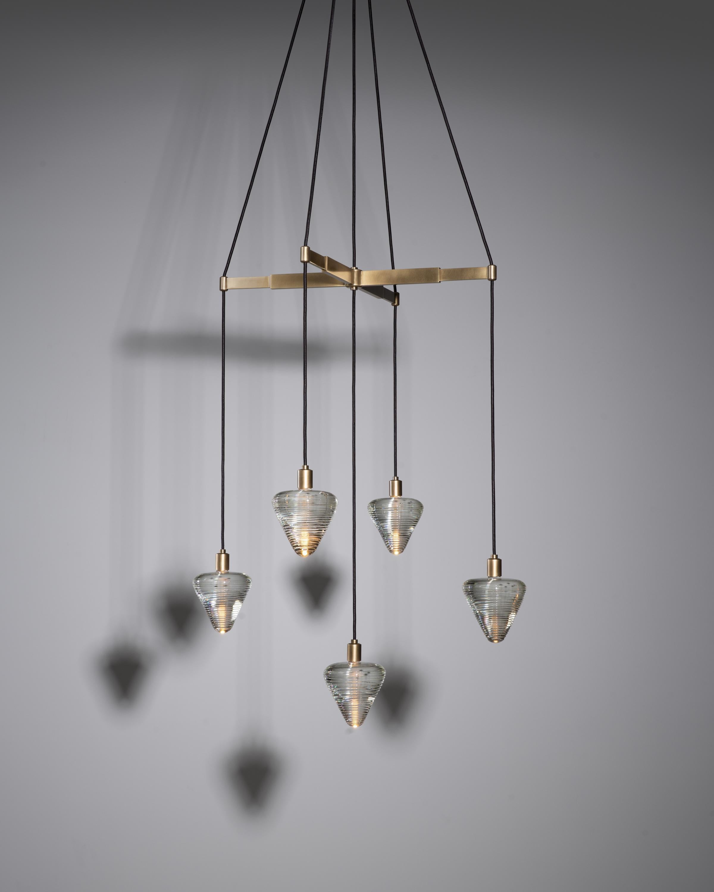Pendulum Chandelier In New Condition For Sale In Chicago, IL