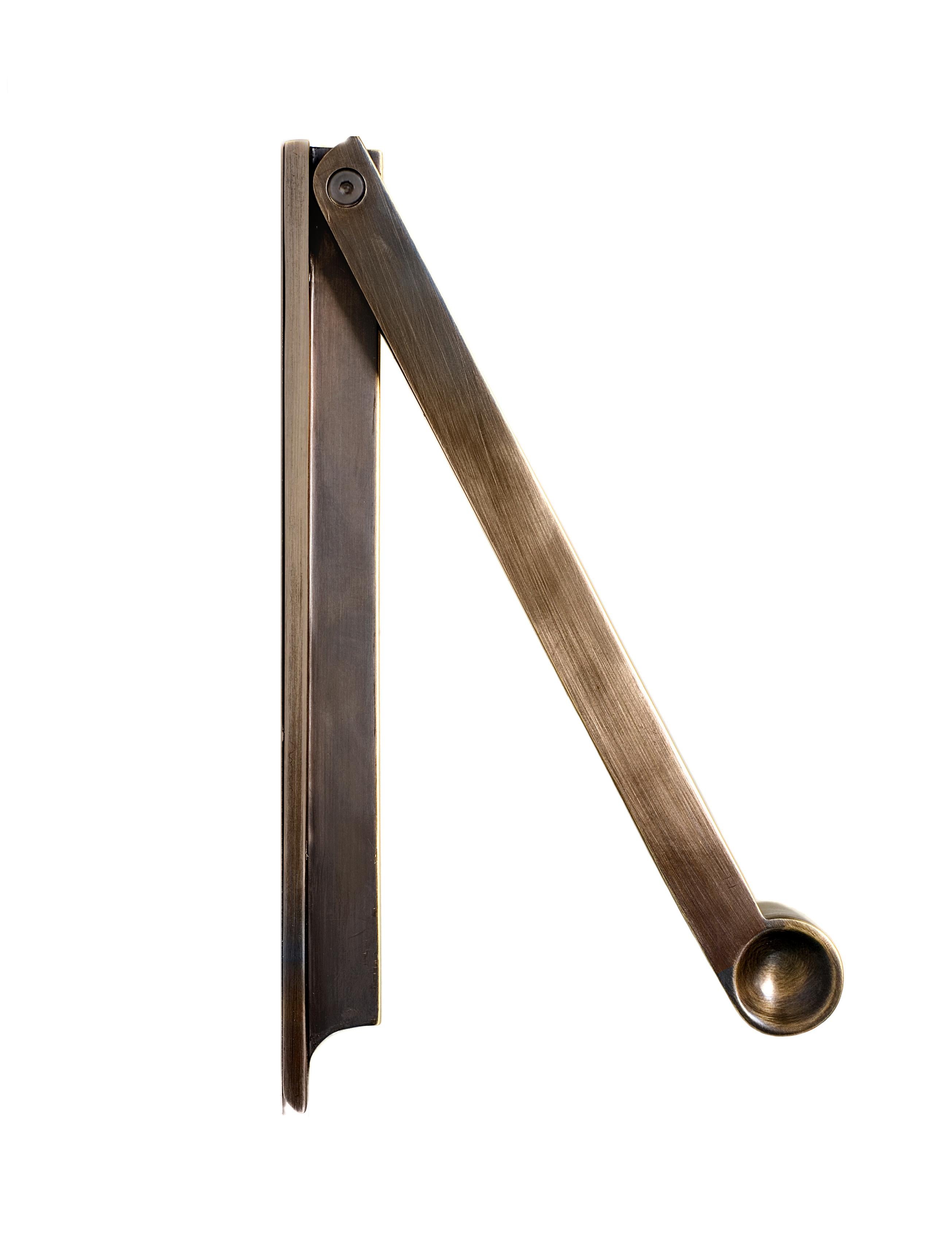 Pendulum Door Knocker in Premium Finishes In New Condition For Sale In Bondville, VT