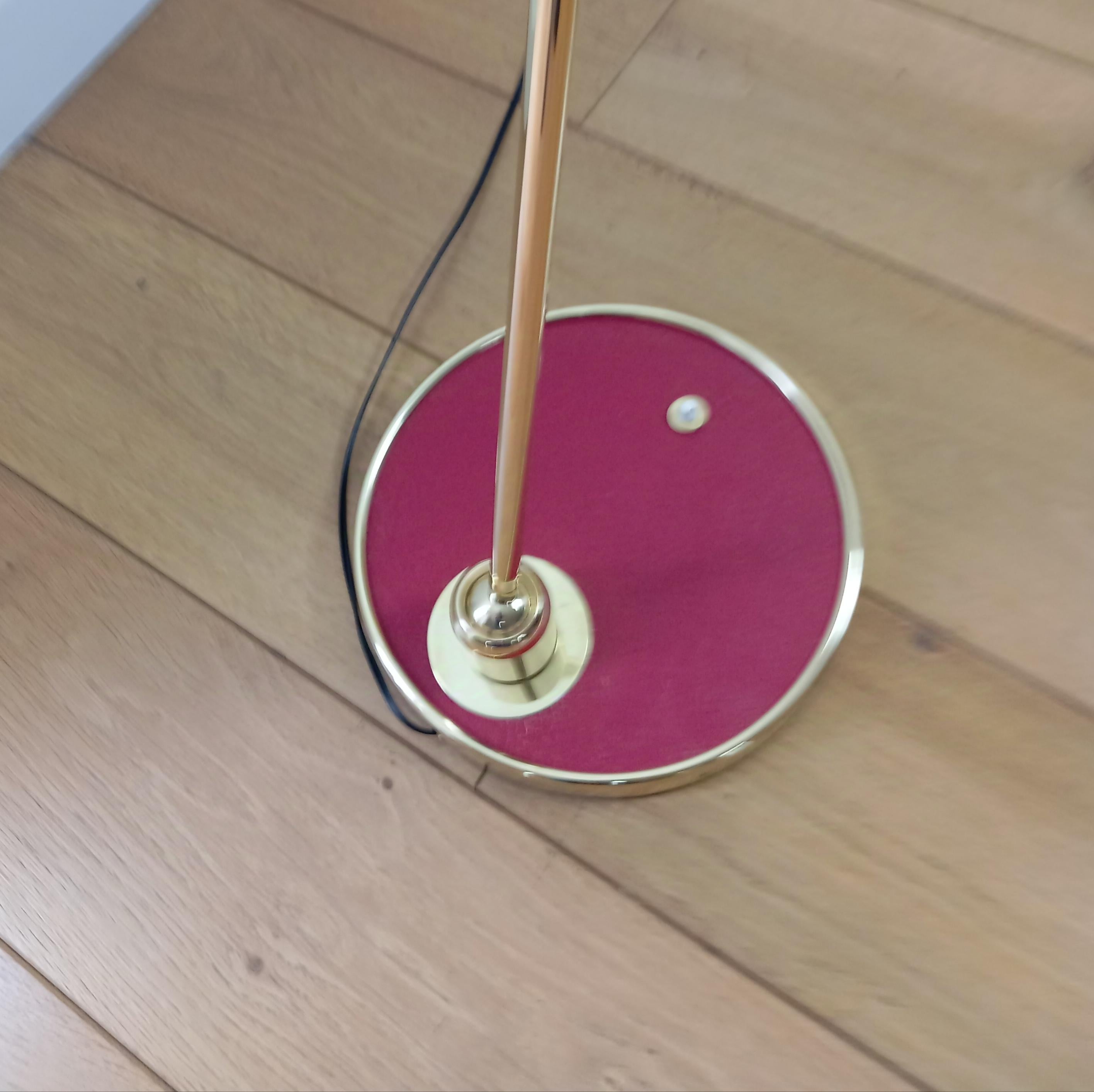 Pendulum Floor Lamps, Maison Lunel circa 1950 5