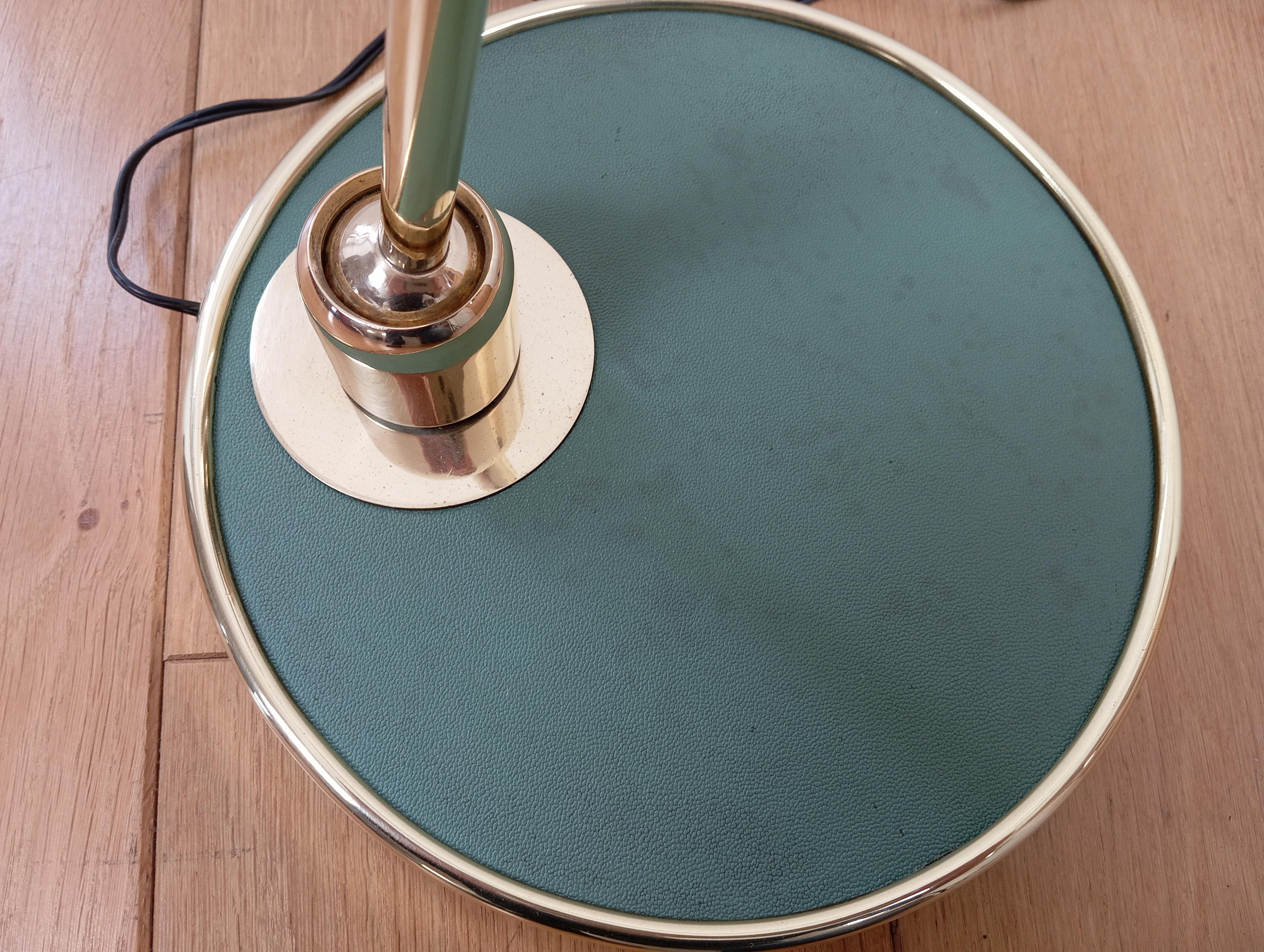 Pendulum Floor Lamps, Maison Lunel circa 1950 8