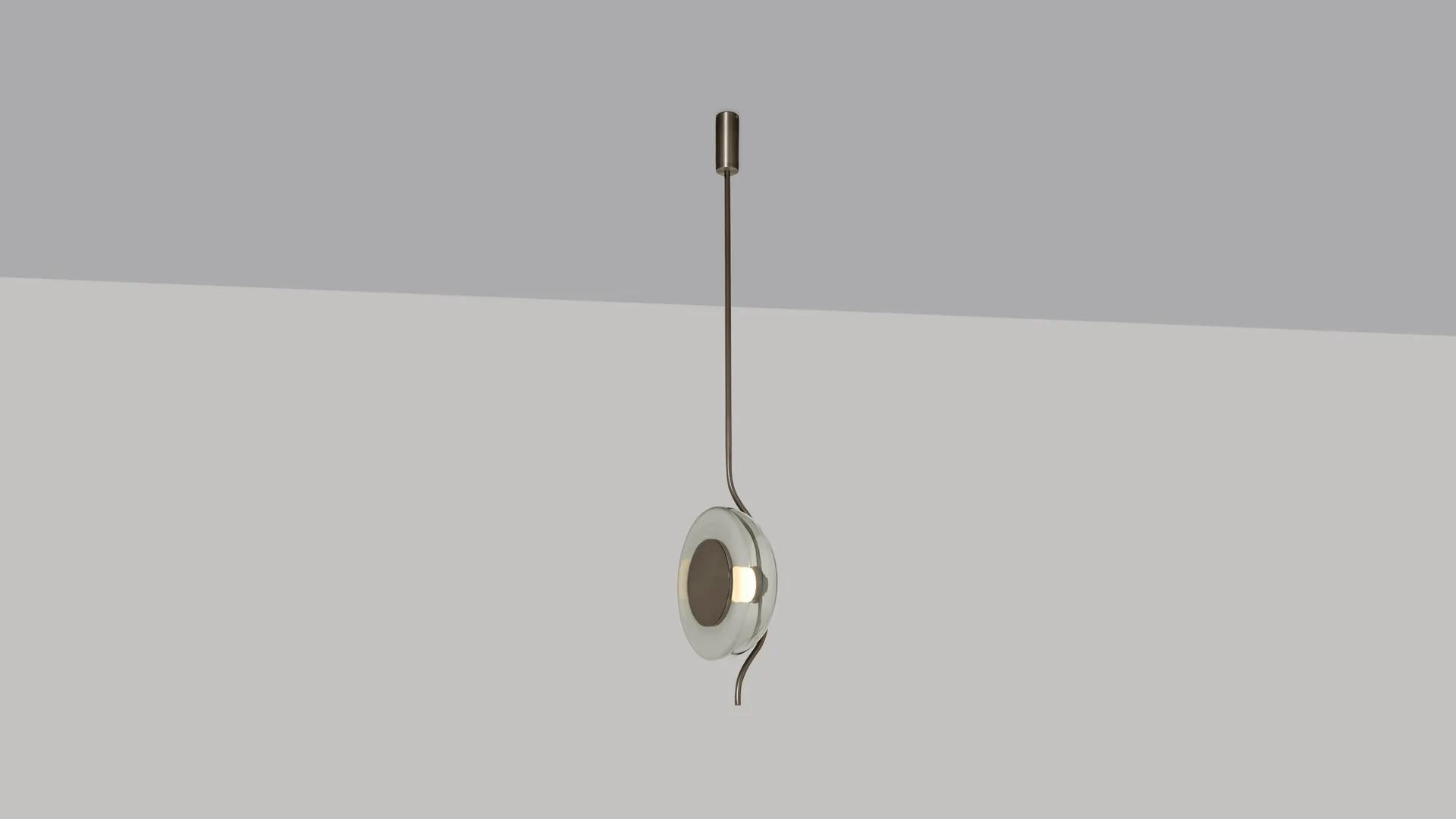 British Pendulum Pendant by CTO Lighting For Sale
