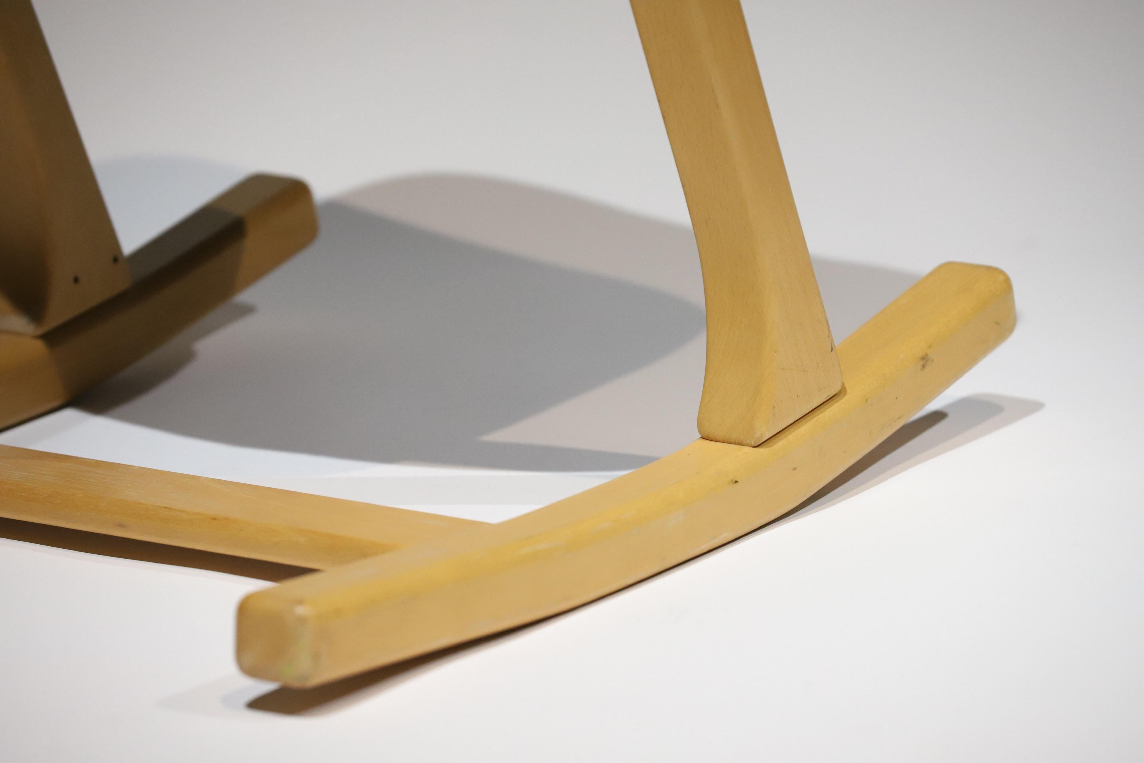 Beech Pendulum Rocking Chair by Peter Opsvik