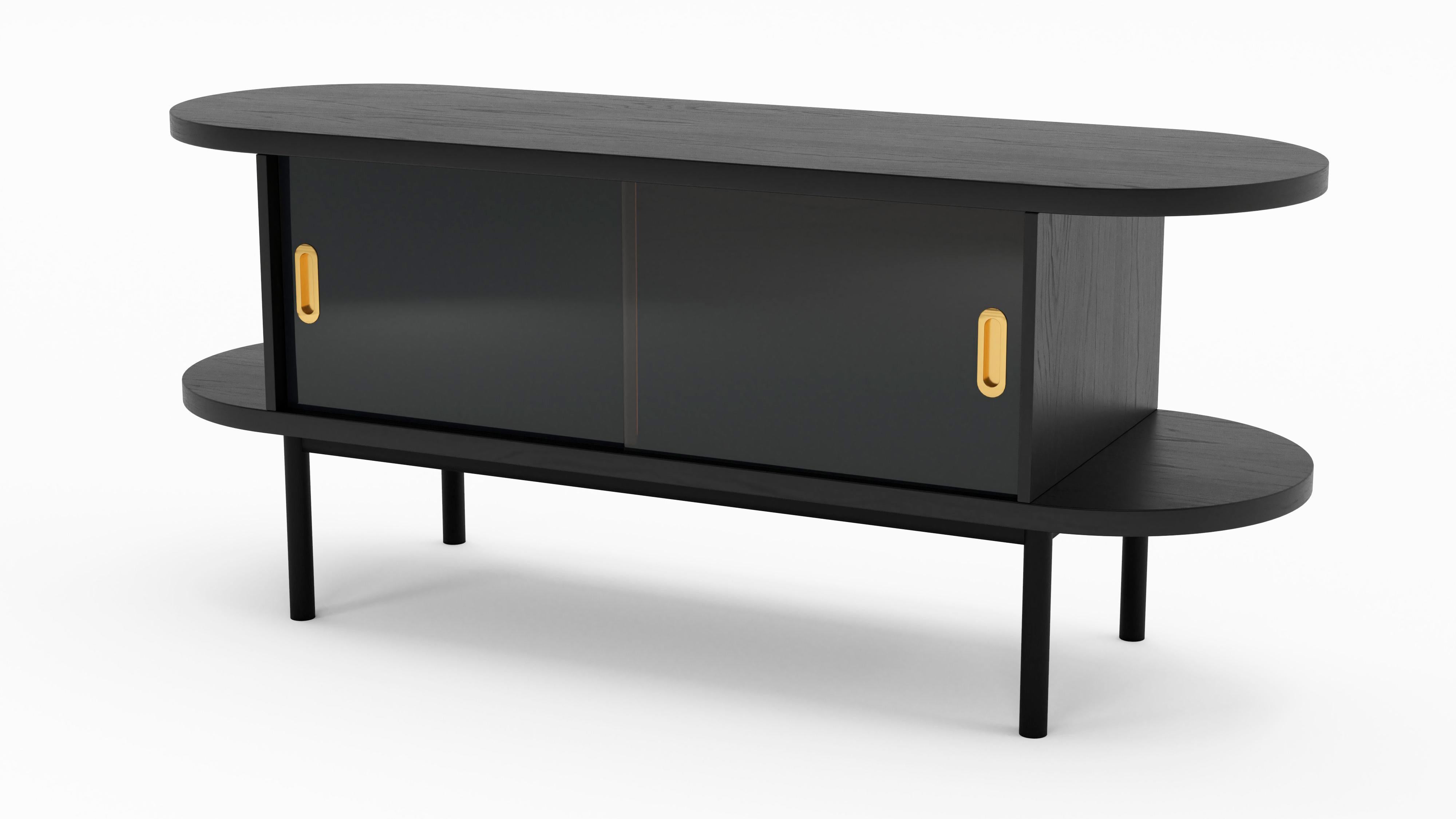 Mid-Century moderno Credenza Penelope Art Deco di metà secolo in vendita
