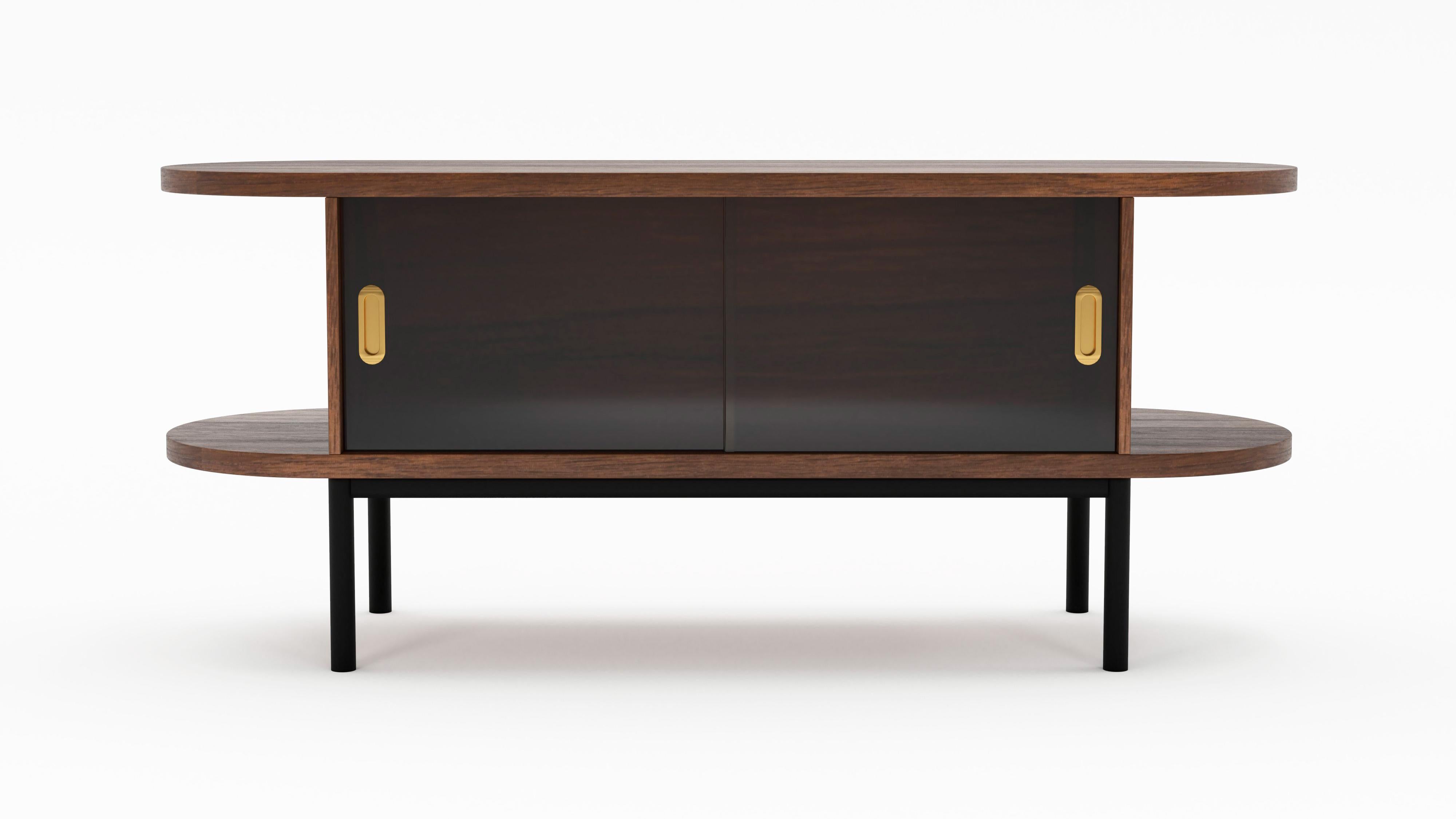XXI secolo e contemporaneo Credenza Penelope Art Deco di metà secolo in vendita