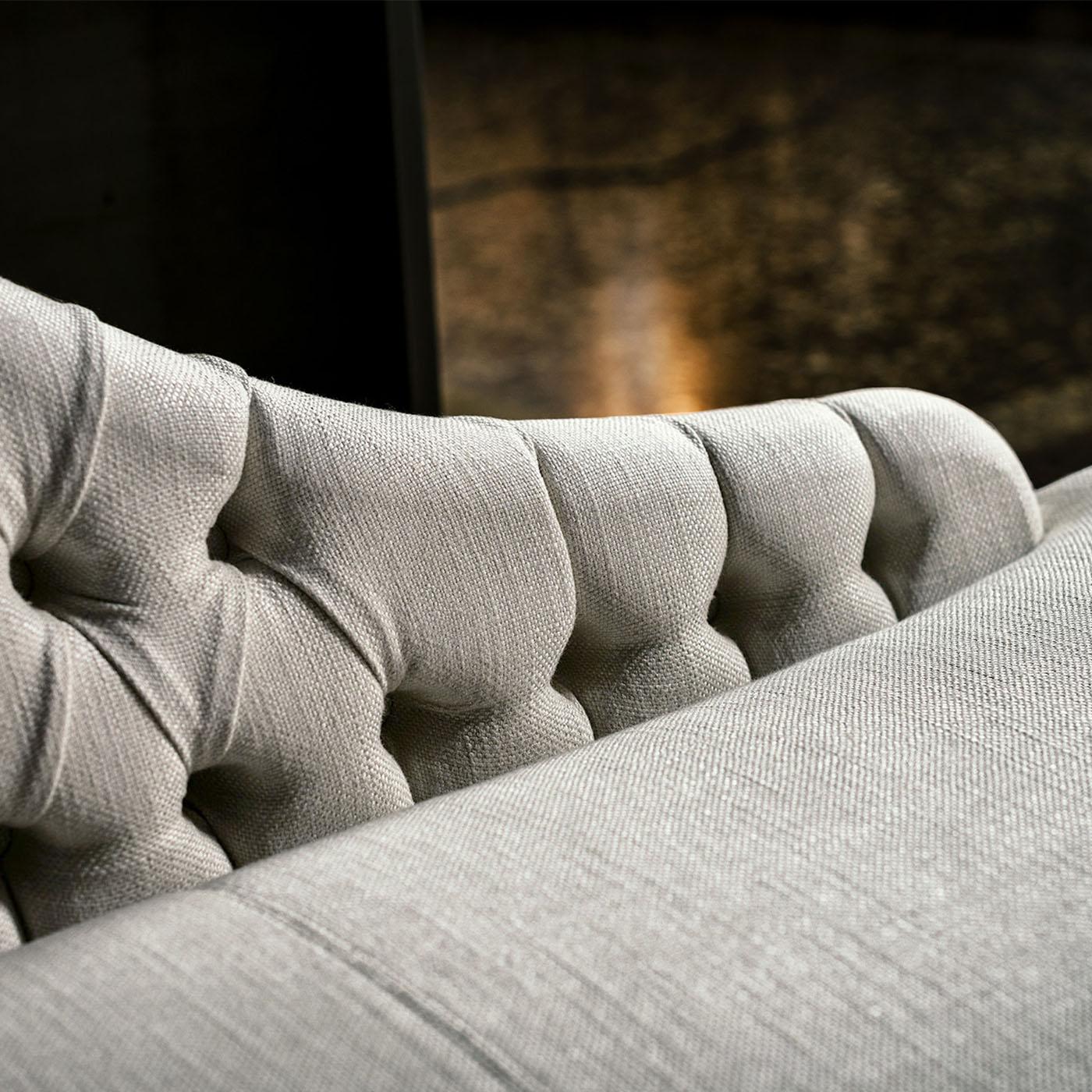 Penelope Asymmetrical Gray Sofa In New Condition For Sale In Milan, IT