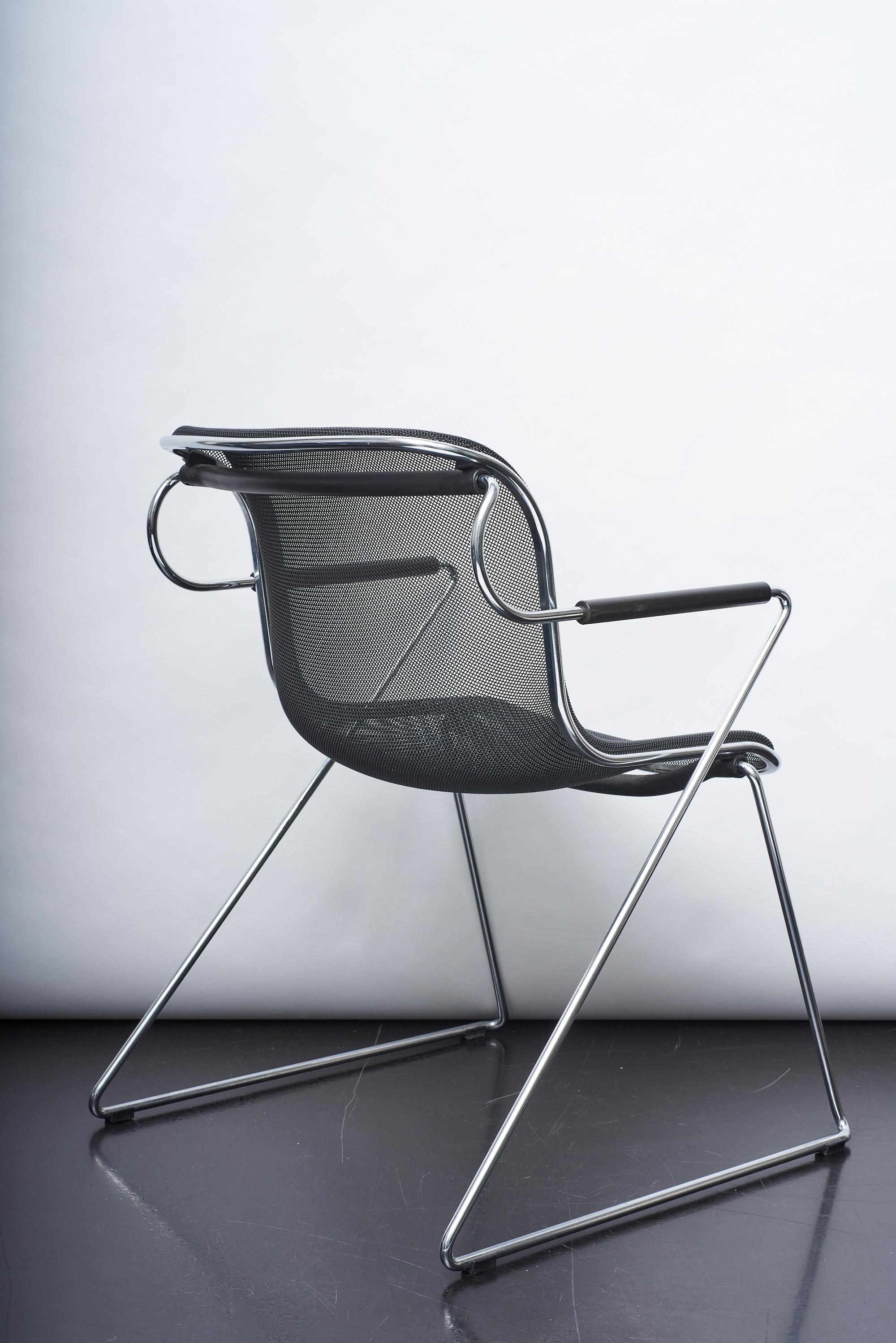 Penelope Chair by Charles Pollock for Anonima Castelli In Good Condition For Sale In Athens, Attiki
