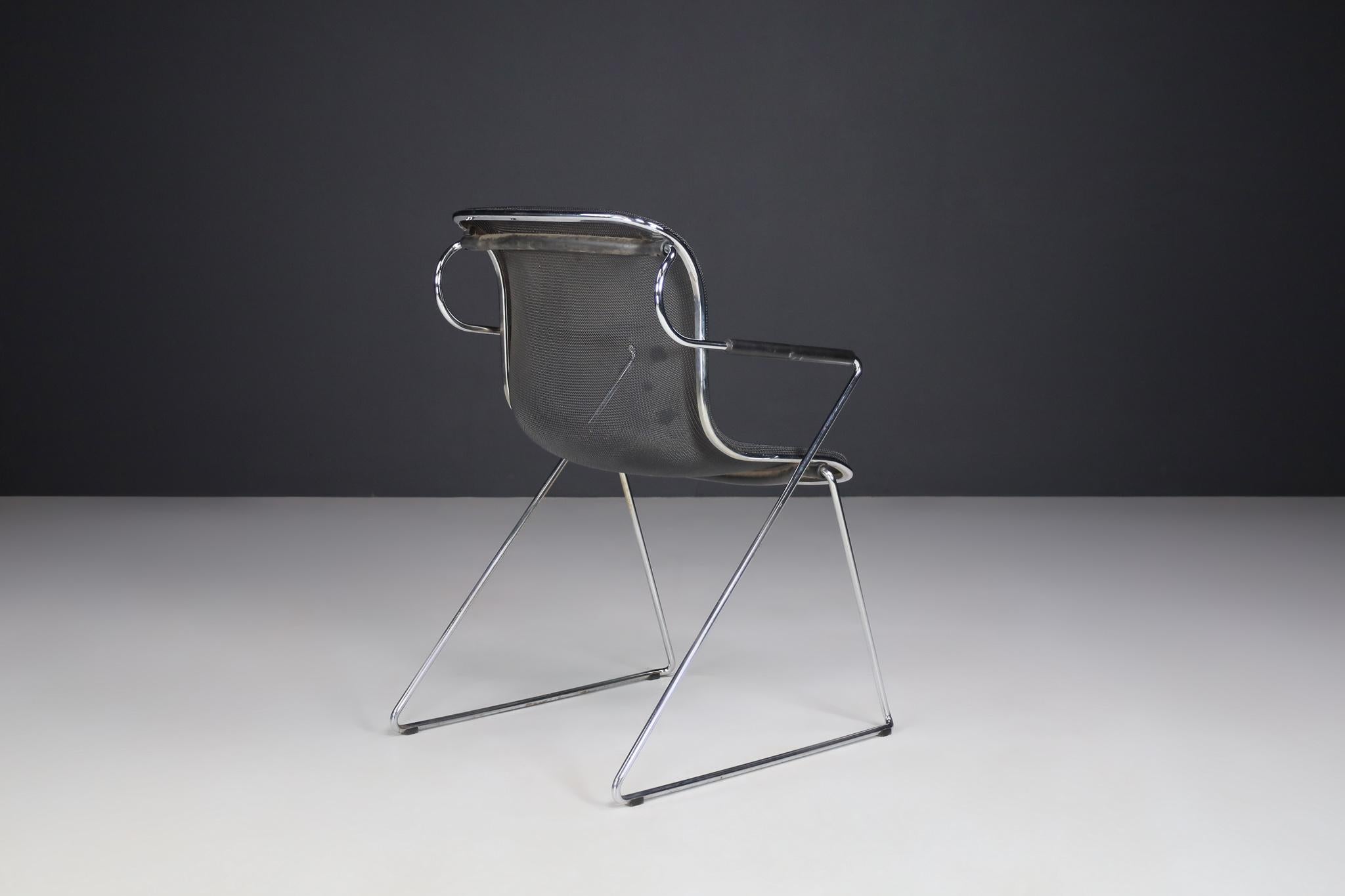 Penelope Chair by Charles Pollock for Anonima Castelli, Italy, 1982 In Good Condition For Sale In Almelo, NL