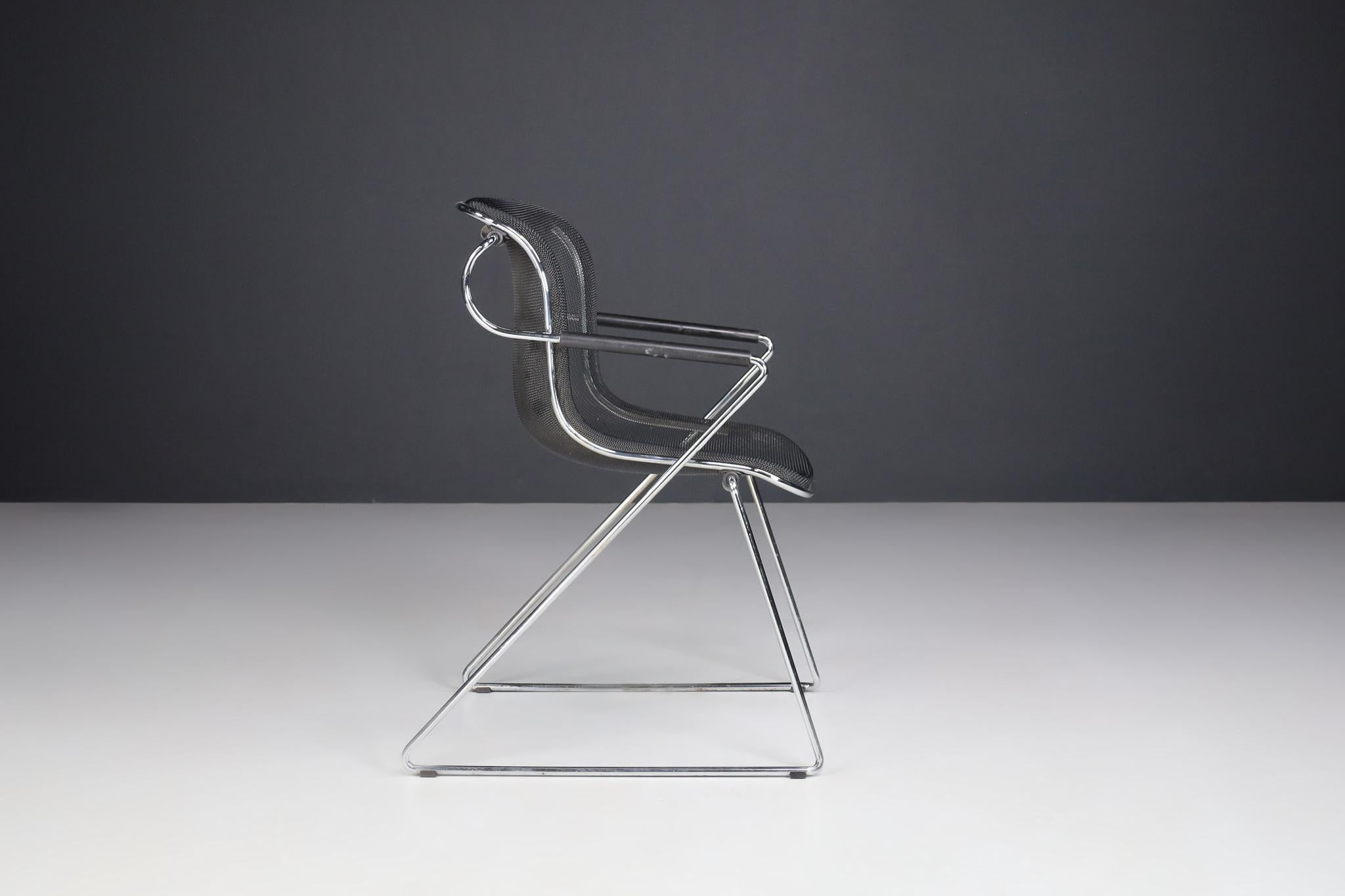 Late 20th Century Penelope Chair by Charles Pollock for Anonima Castelli, Italy, 1982 For Sale