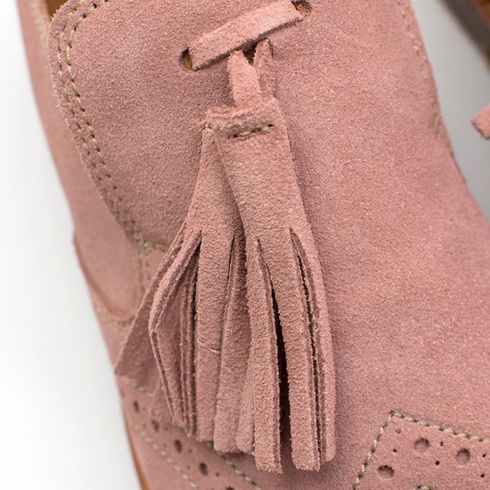 Women's Penelope Chilvers Camber Suede Shoes in Rose Pink 38