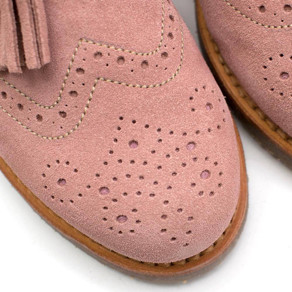 Penelope Chilvers Camber Suede Shoes in Rose Pink 38 1