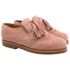 Penelope Chilvers Camber Wildleder Schuhe in Rose Rosa 38