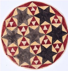 Penelope Ellis Mid-Century Geometric Design Gouache Modern British Art