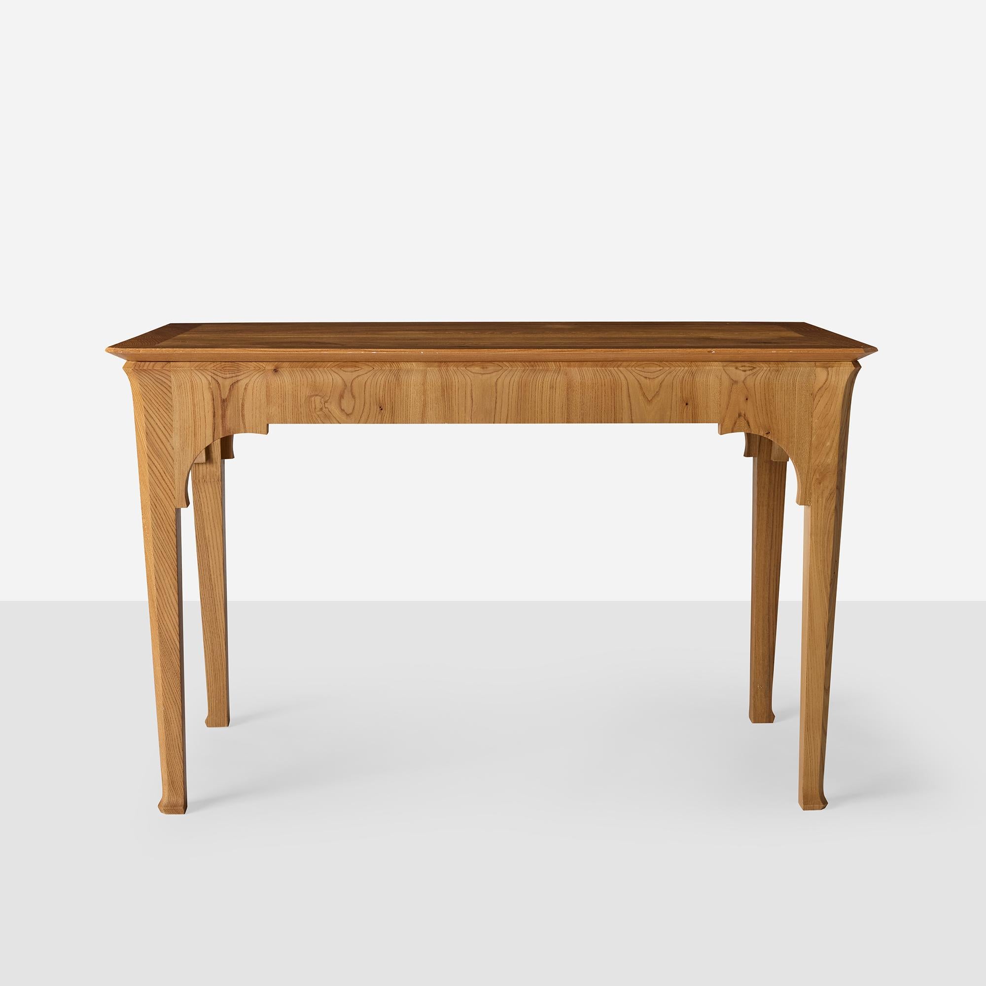 Penelope Elm Desk exclusively for Almond & Co. In Good Condition For Sale In San Francisco, CA
