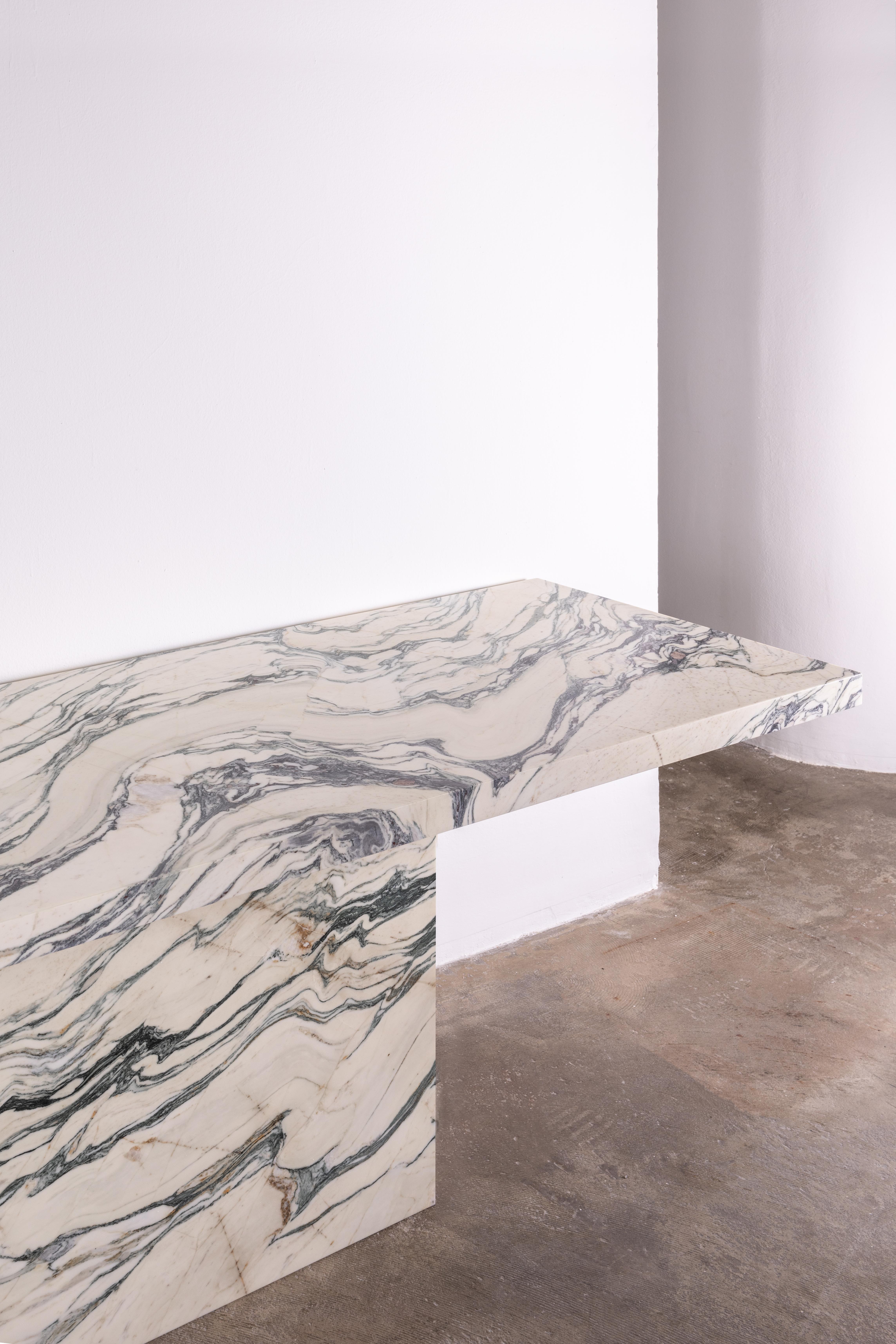 Penelope - Luxury Console in Cipollino Marble In New Condition For Sale In Milano, IT