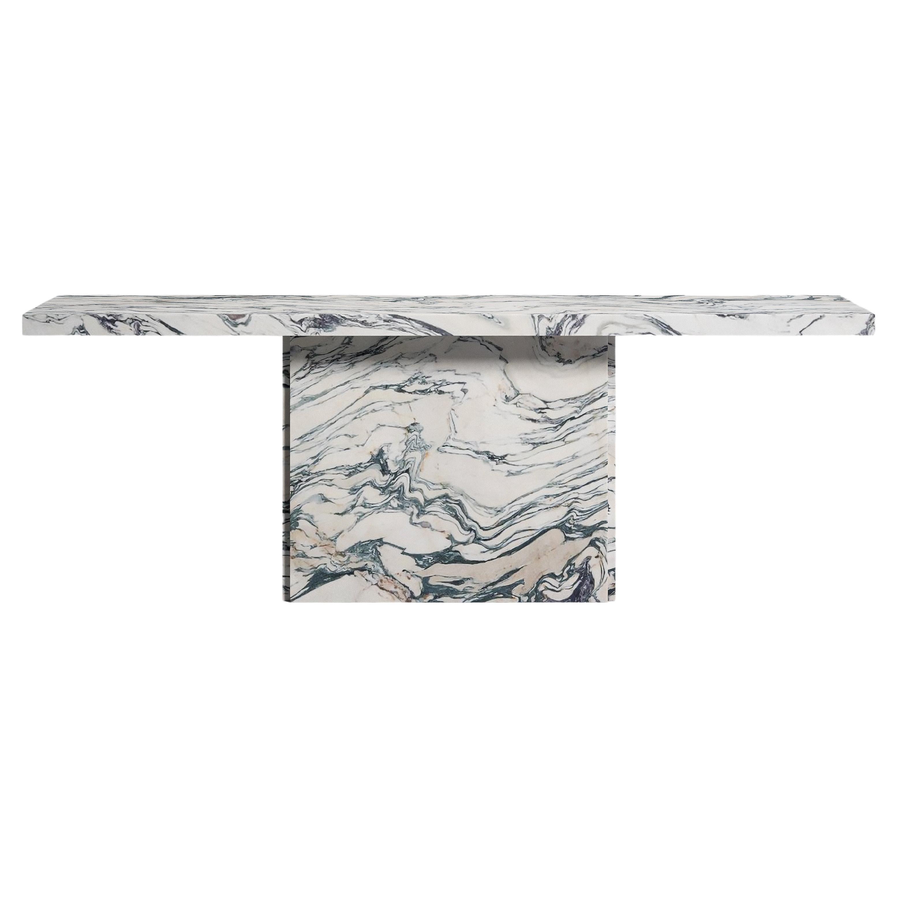 Penelope - Luxury Console in Cipollino Marble For Sale
