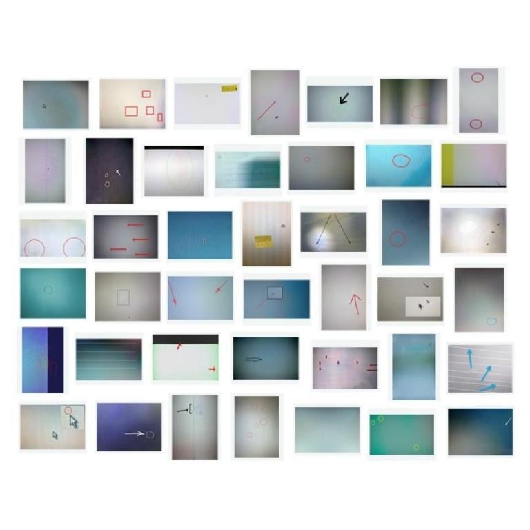 Penelope Umbrico Print - Bad Display, Group of 42, 2016 from Series Bad Display