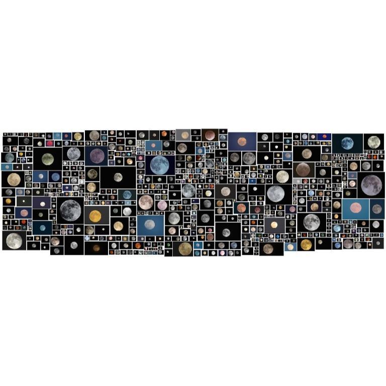 Foto di tutti con qualsiasi licenza (654 di 1.146.034 lune piene su Flickr), 2015 - Photograph di Penelope Umbrico