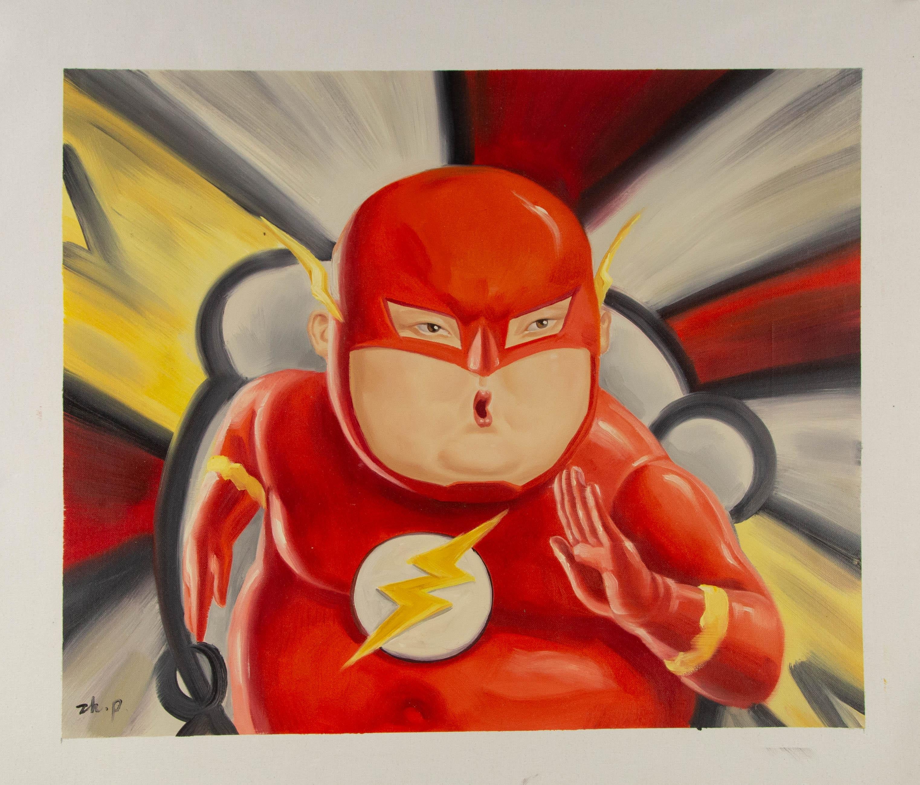 Peng Zhang Contemporary Original Oil On Canvas 