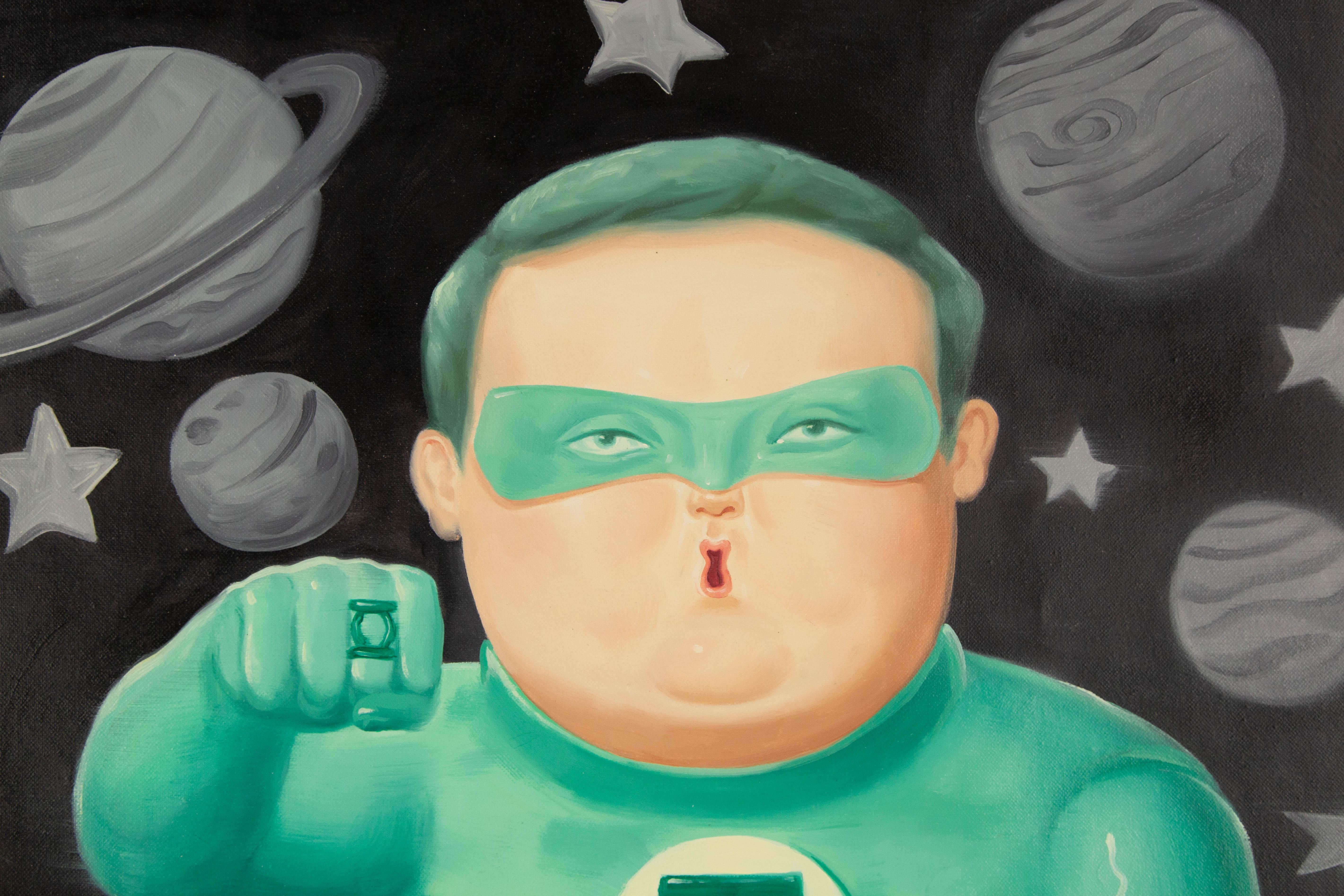 Peng Zhang Contemporary Original Oil On Canvas 