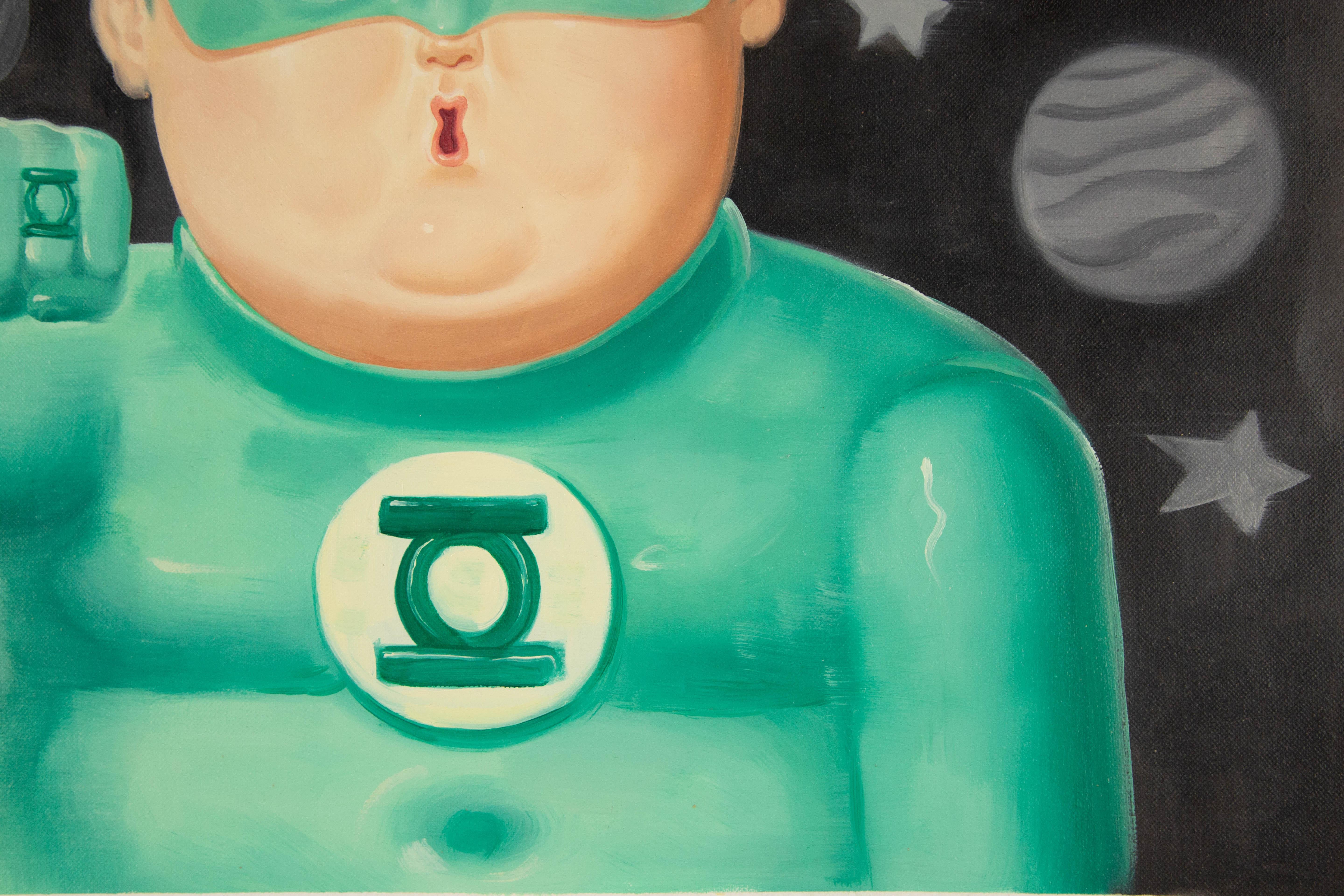 Peng Zhang Contemporary Original Oil On Canvas 
