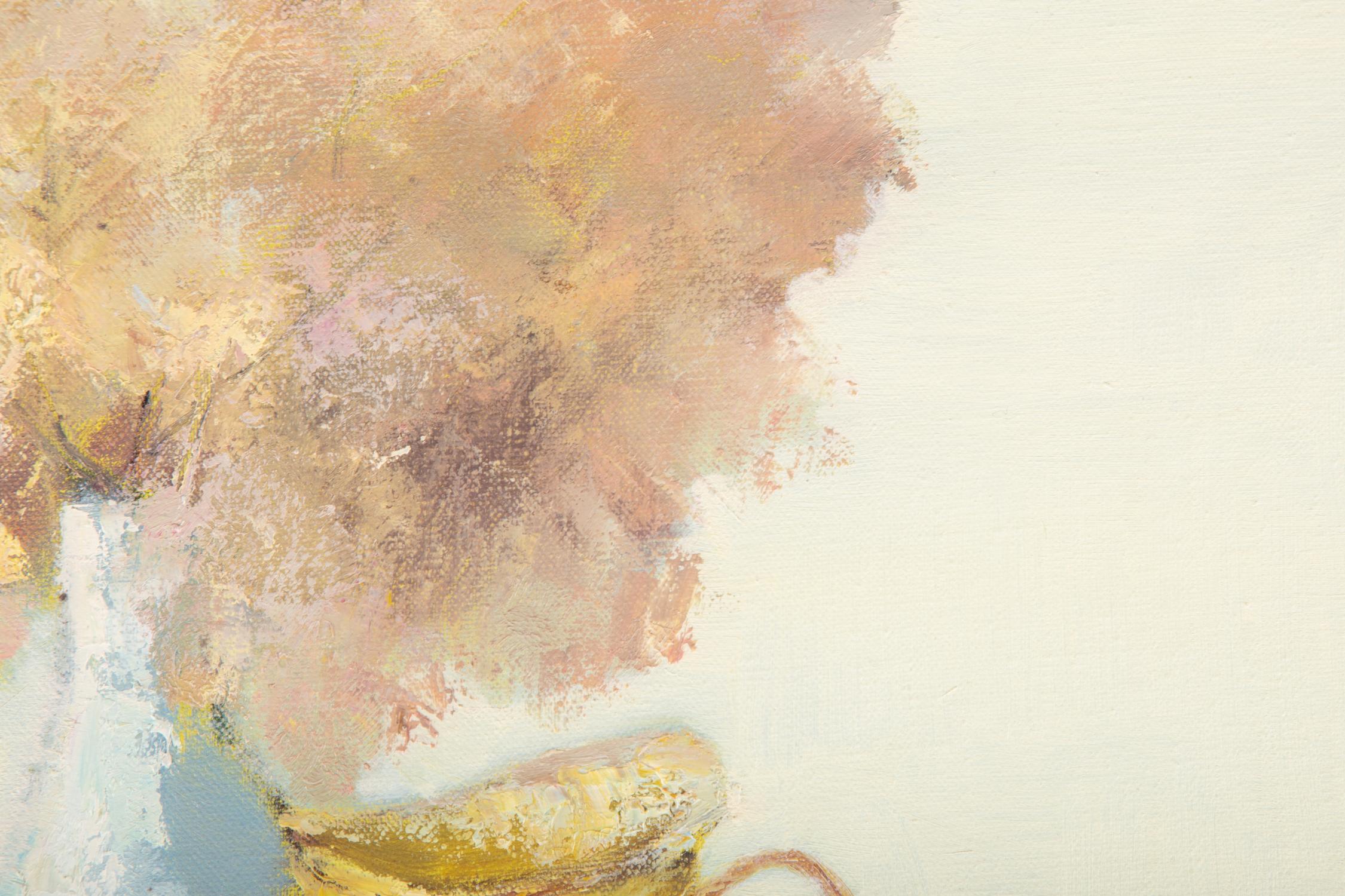 Pengfei Wu Pintura al óleo original 