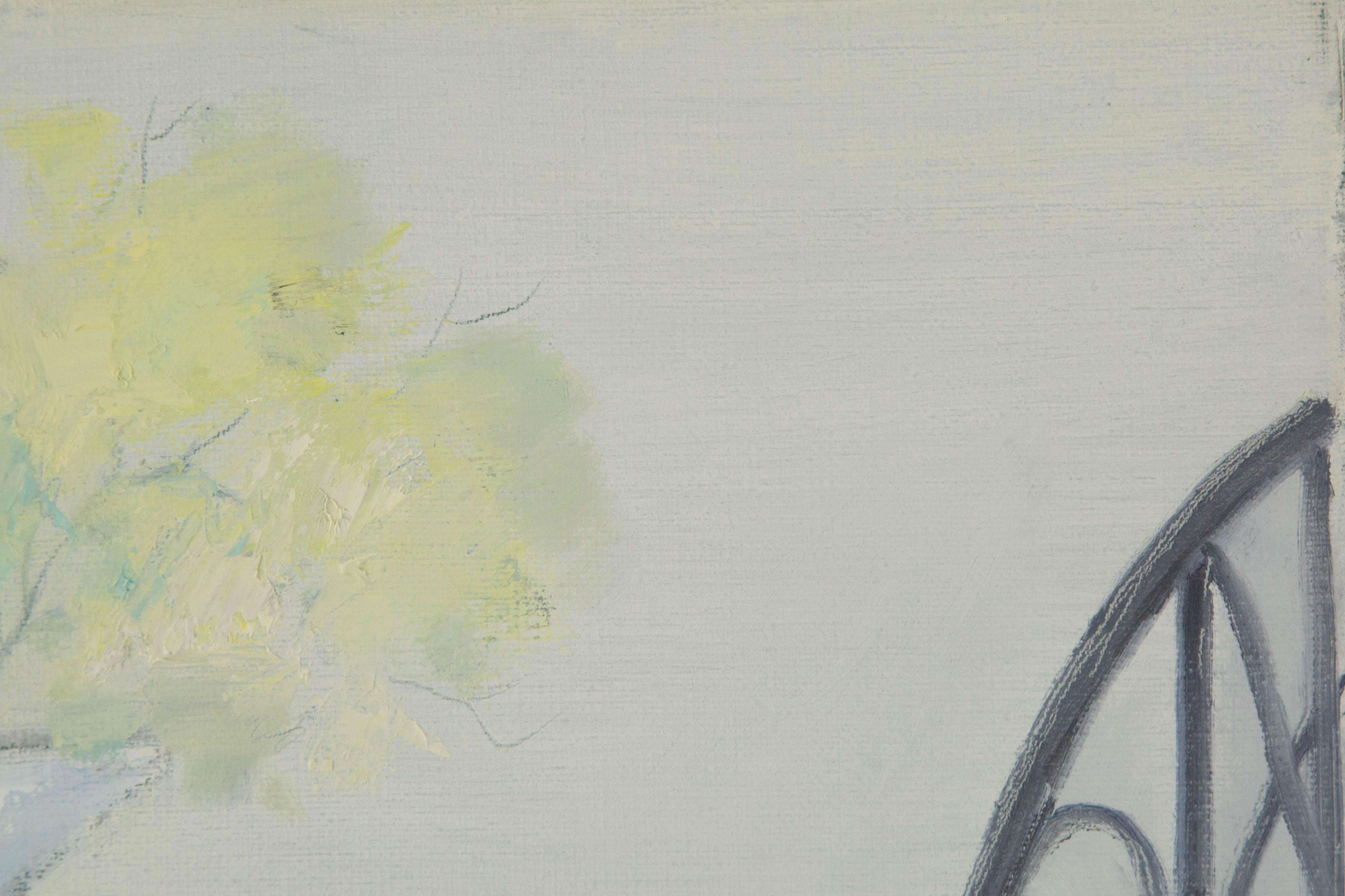 Pengfei Wu Stillleben Original Öl auf Leinwand 