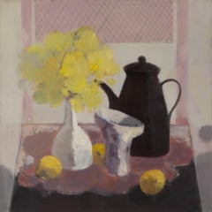Pengfei Wu Still Life Original Oil On Canvas "Breakfast Morning"