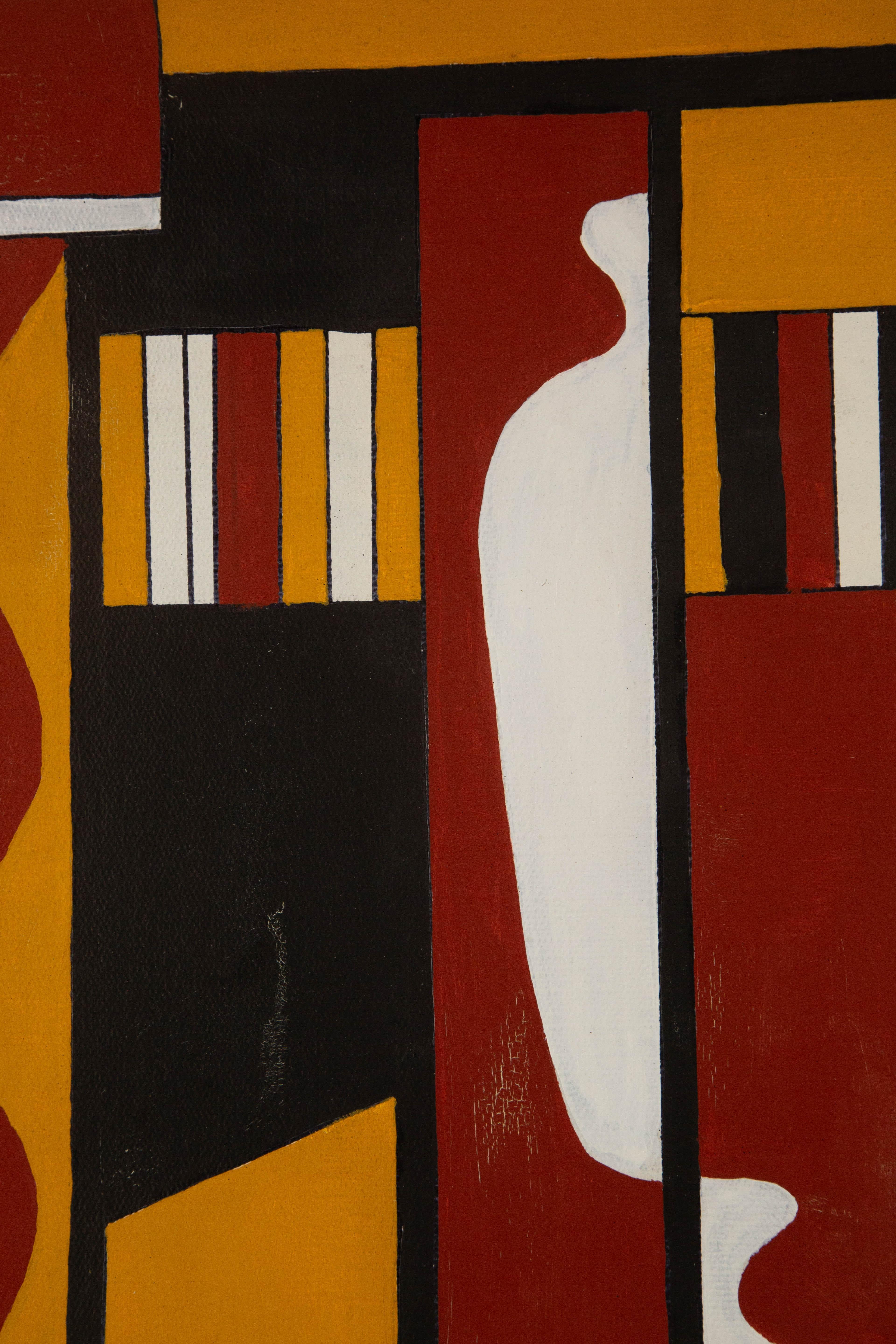 Pengfei Yan Contemporary Original Oil On Canvas 