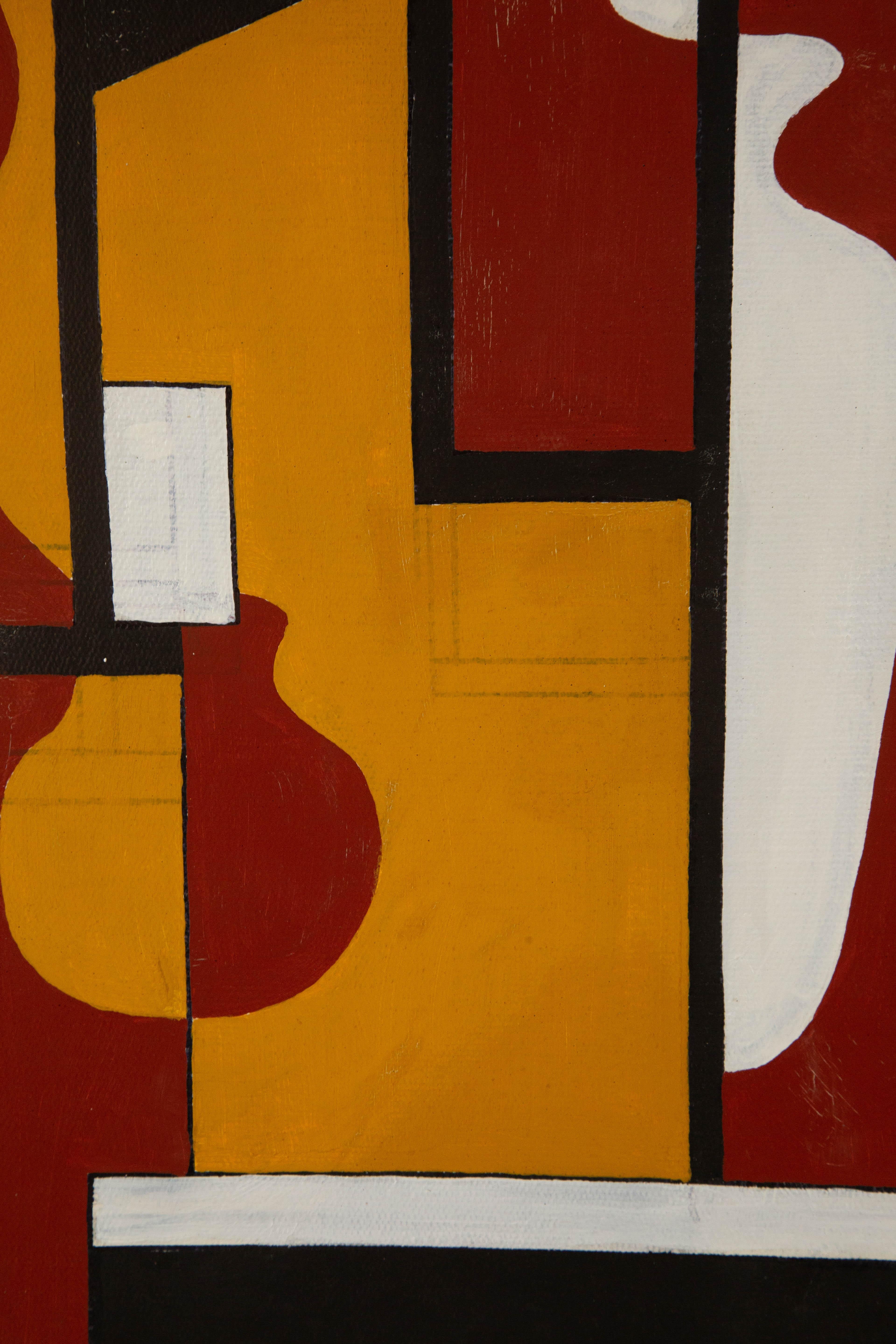 Pengfei Yan Contemporary Original Oil On Canvas 