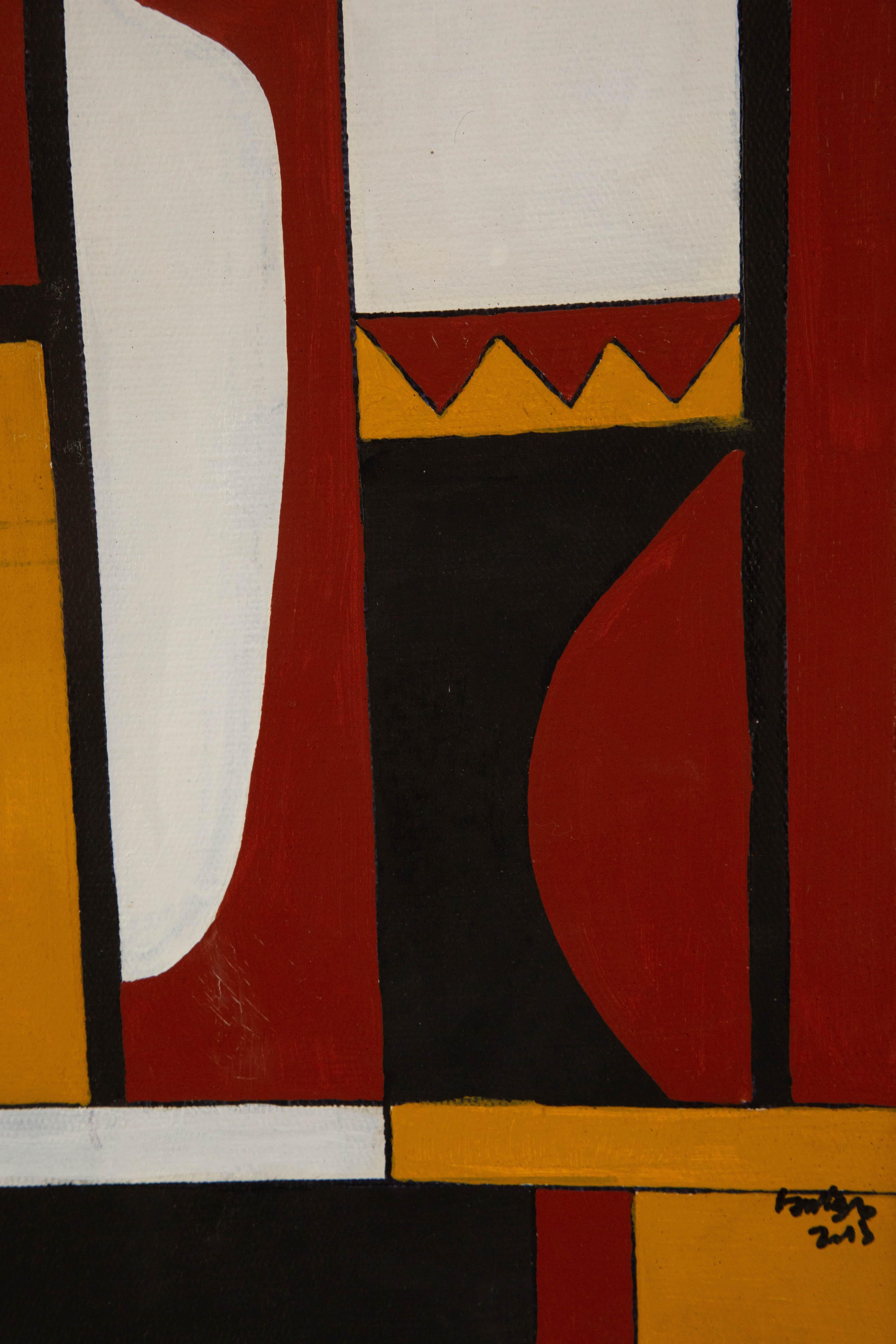 Pengfei Yan Contemporary Original Oil On Canvas 