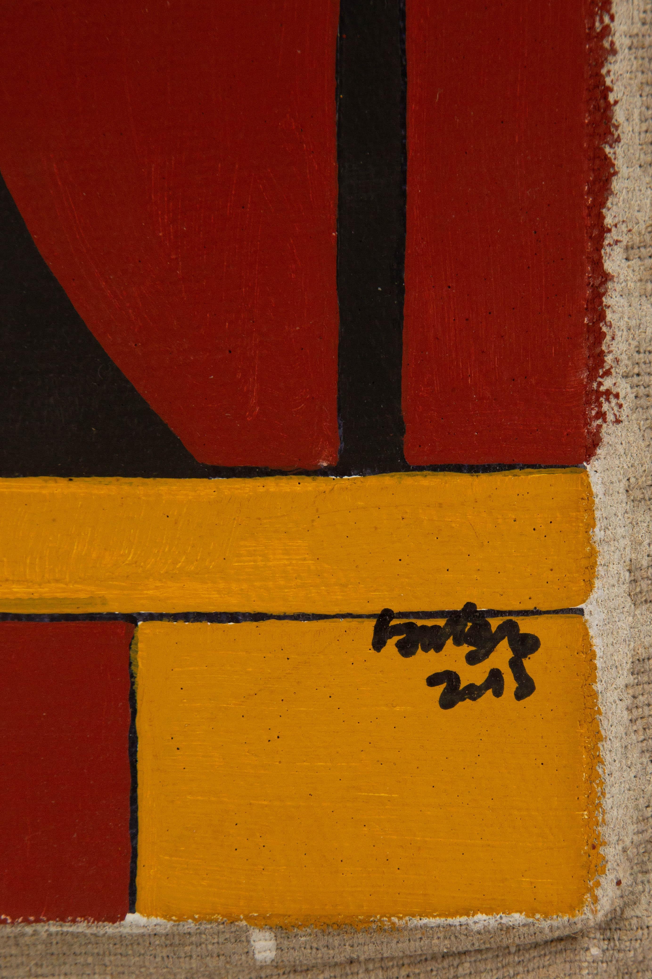 Pengfei Yan Contemporary Original Oil On Canvas 