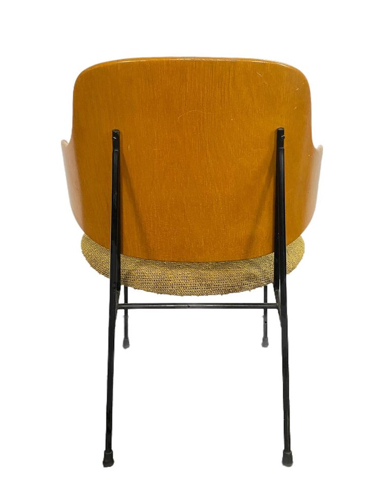 Penguin Chair by Ib Kofod Larsen In Fair Condition For Sale In Brooklyn, NY