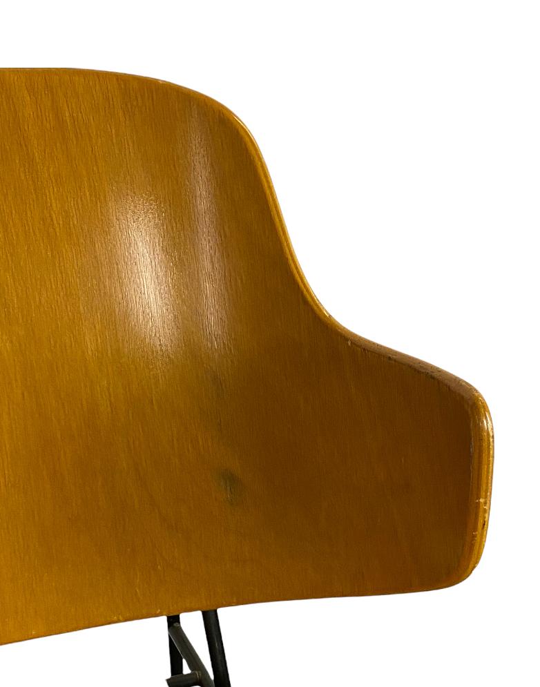 Iron Penguin Chair by Ib Kofod Larsen For Sale