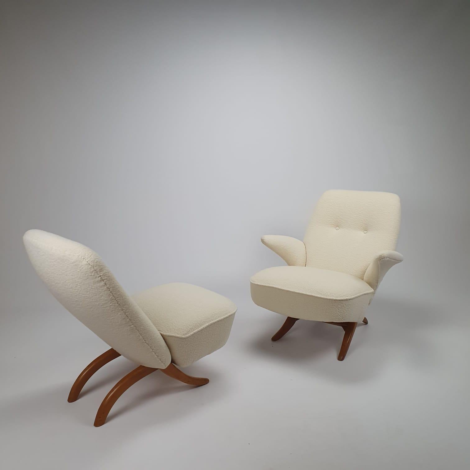 Chaise Penguin par Theo Ruth pour Artifort, années 1950 en vente 3