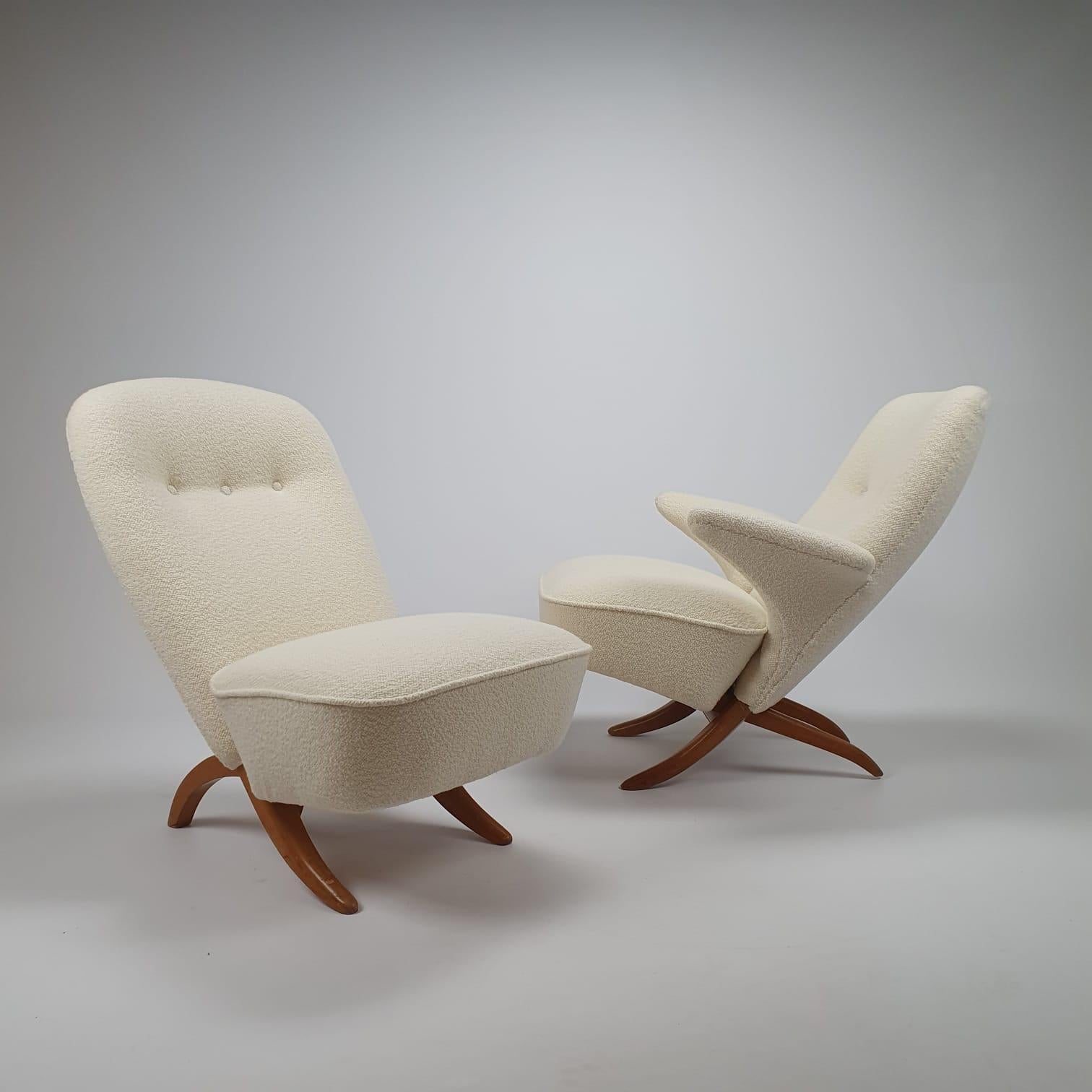 Chaise Penguin par Theo Ruth pour Artifort, années 1950 en vente 8